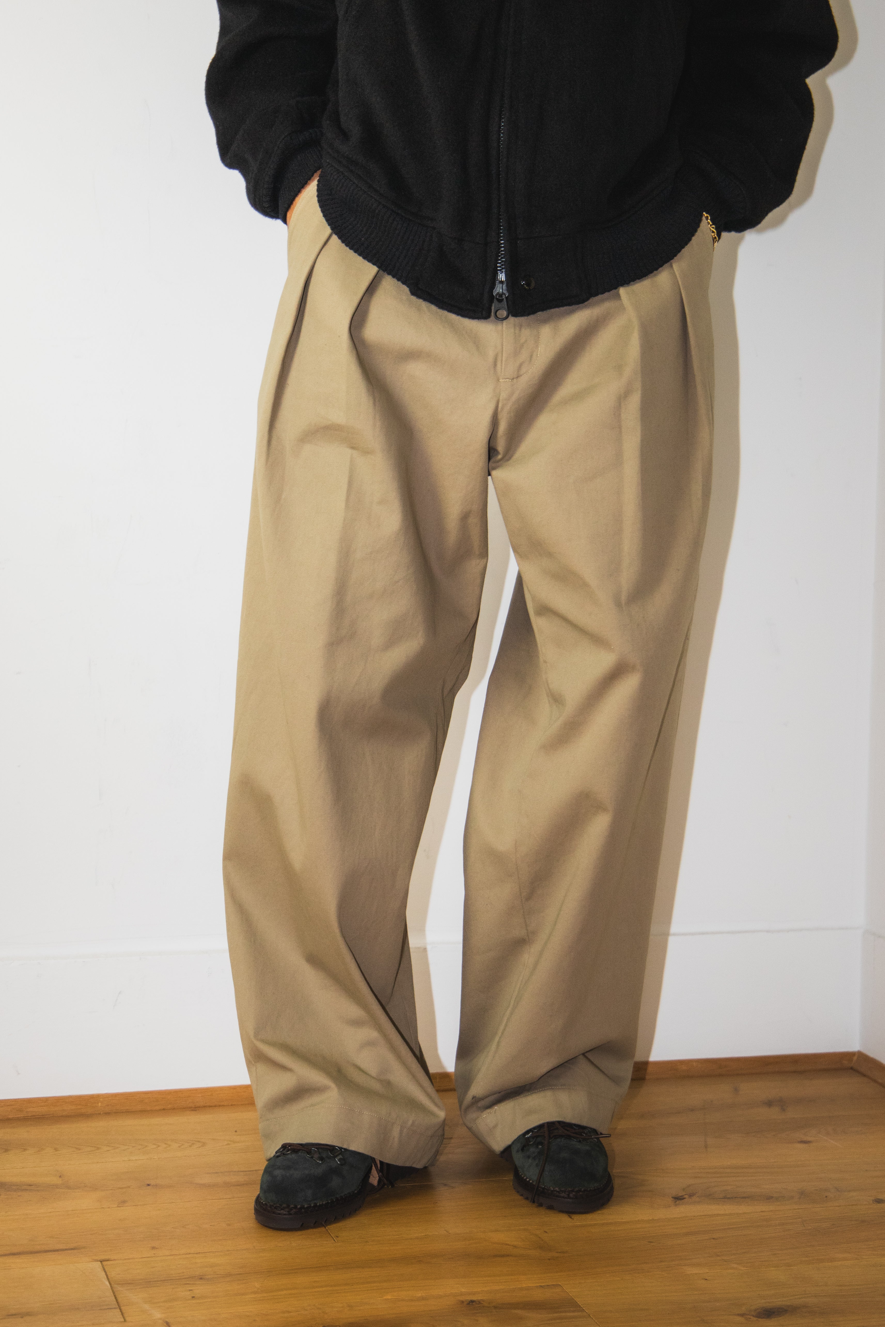 Engineered Garments Oxford Pant - Khaki Chino Twill