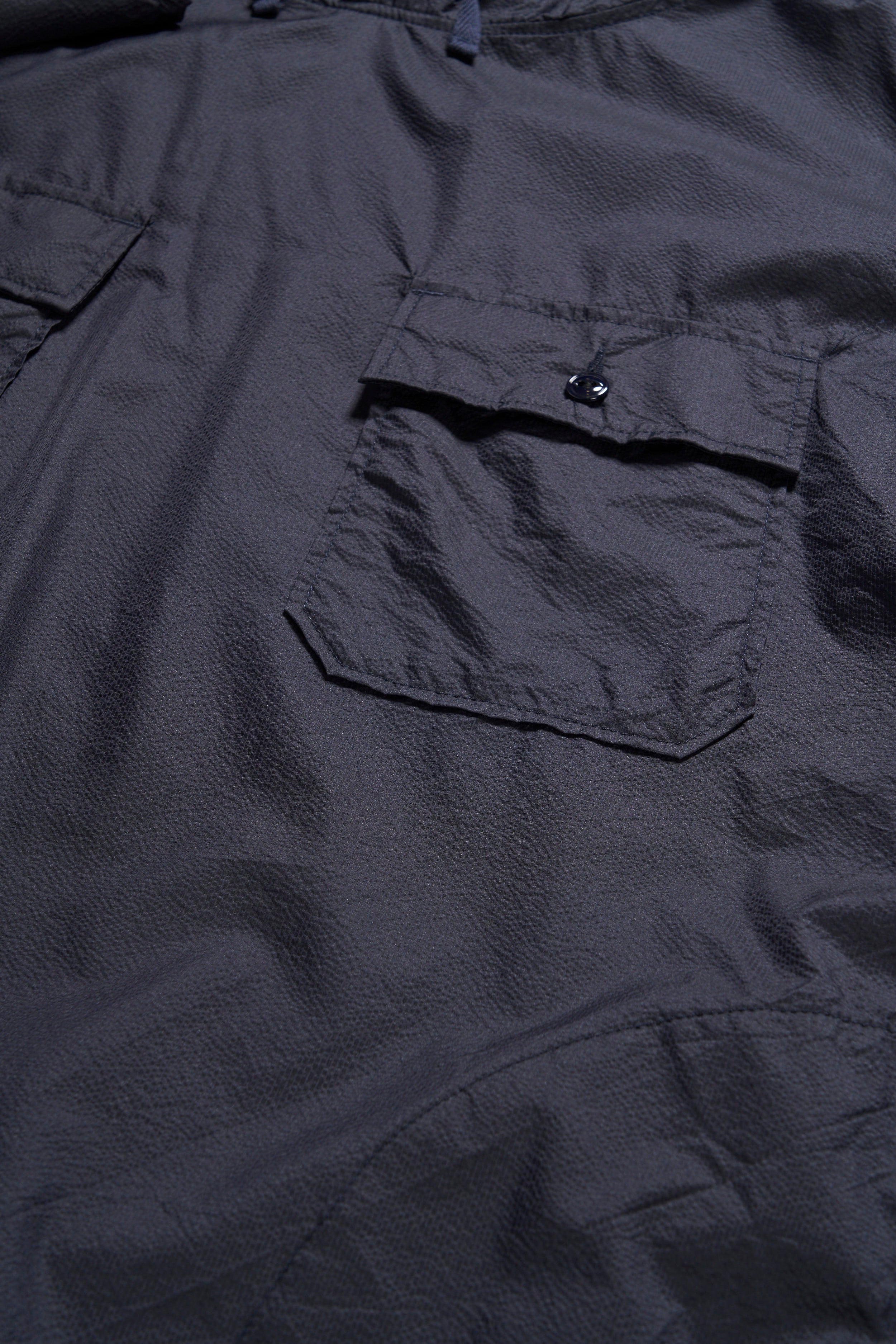 Engineered Garments Cagoule Shirt - Dk.Navy Nylon Micro Ripstop