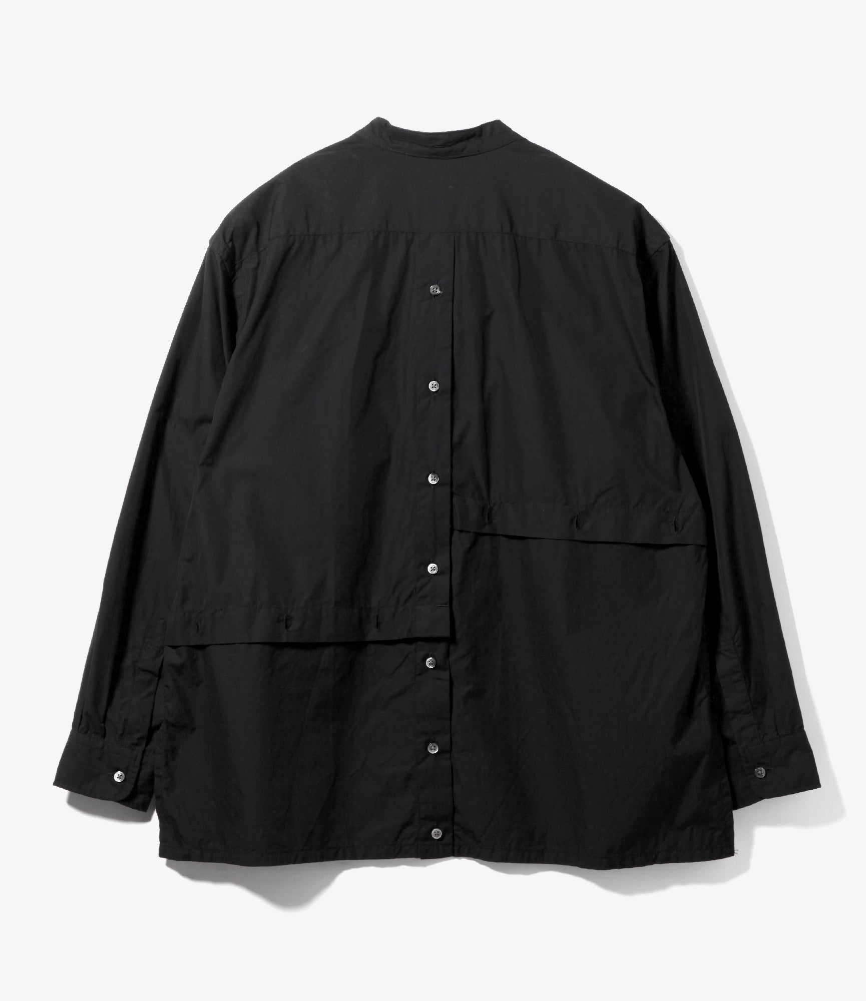 LB Shirt – Black 100's 2-Ply Broadcloth