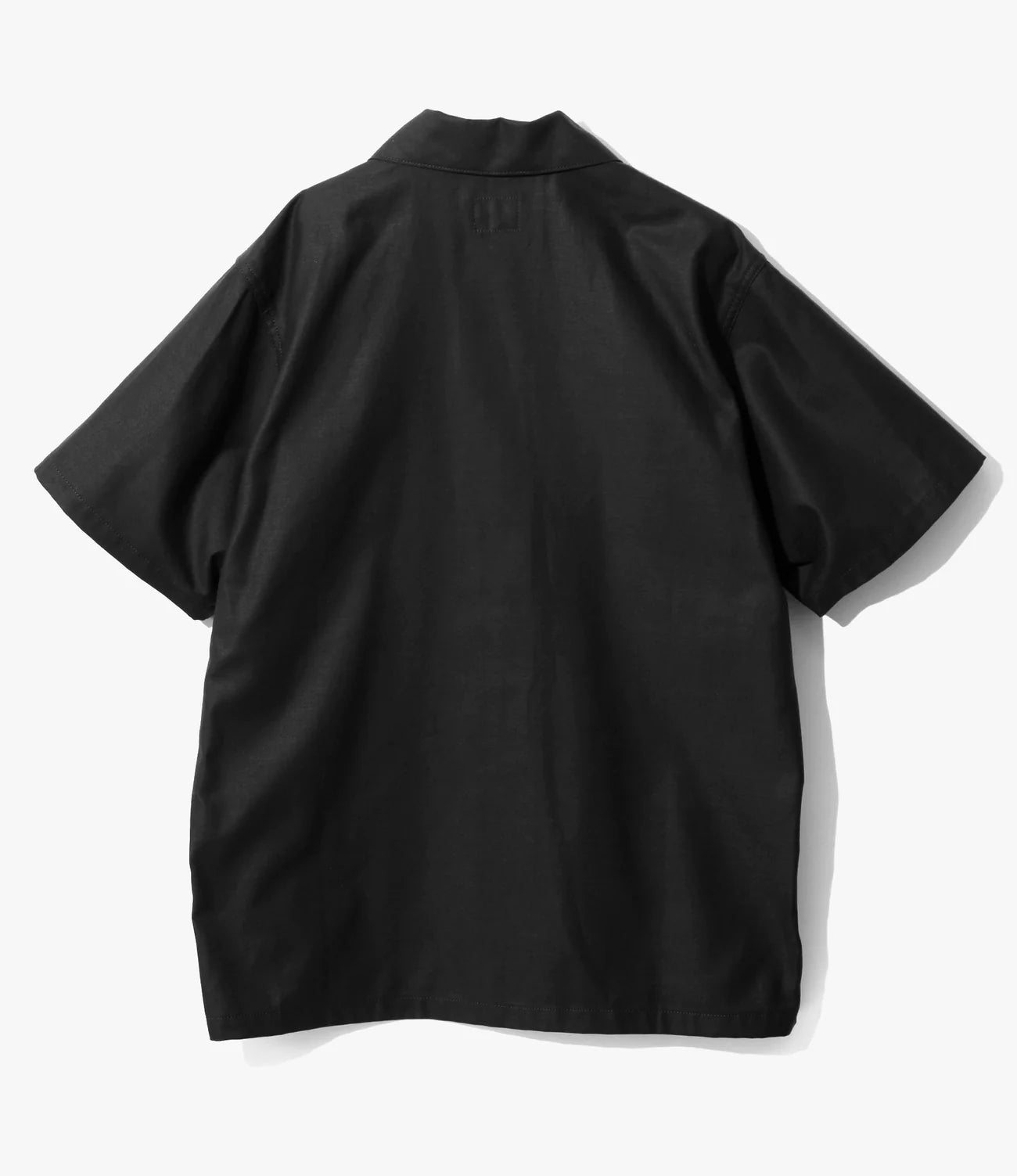 Needles S/S Fatigue Shirt - Back Sateen - Black