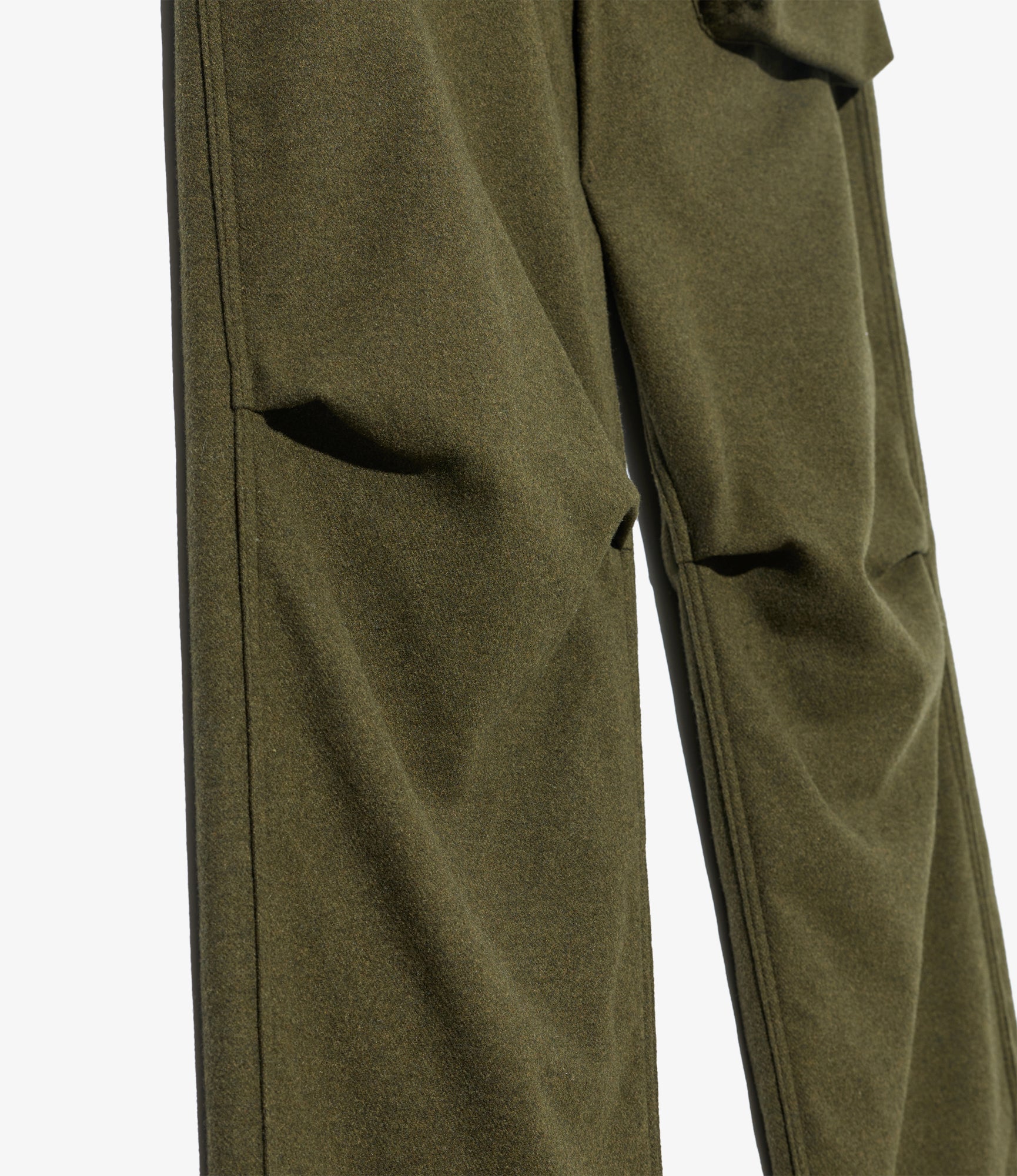 Norwegian Army Pant – Olive Flannel Wool Blend