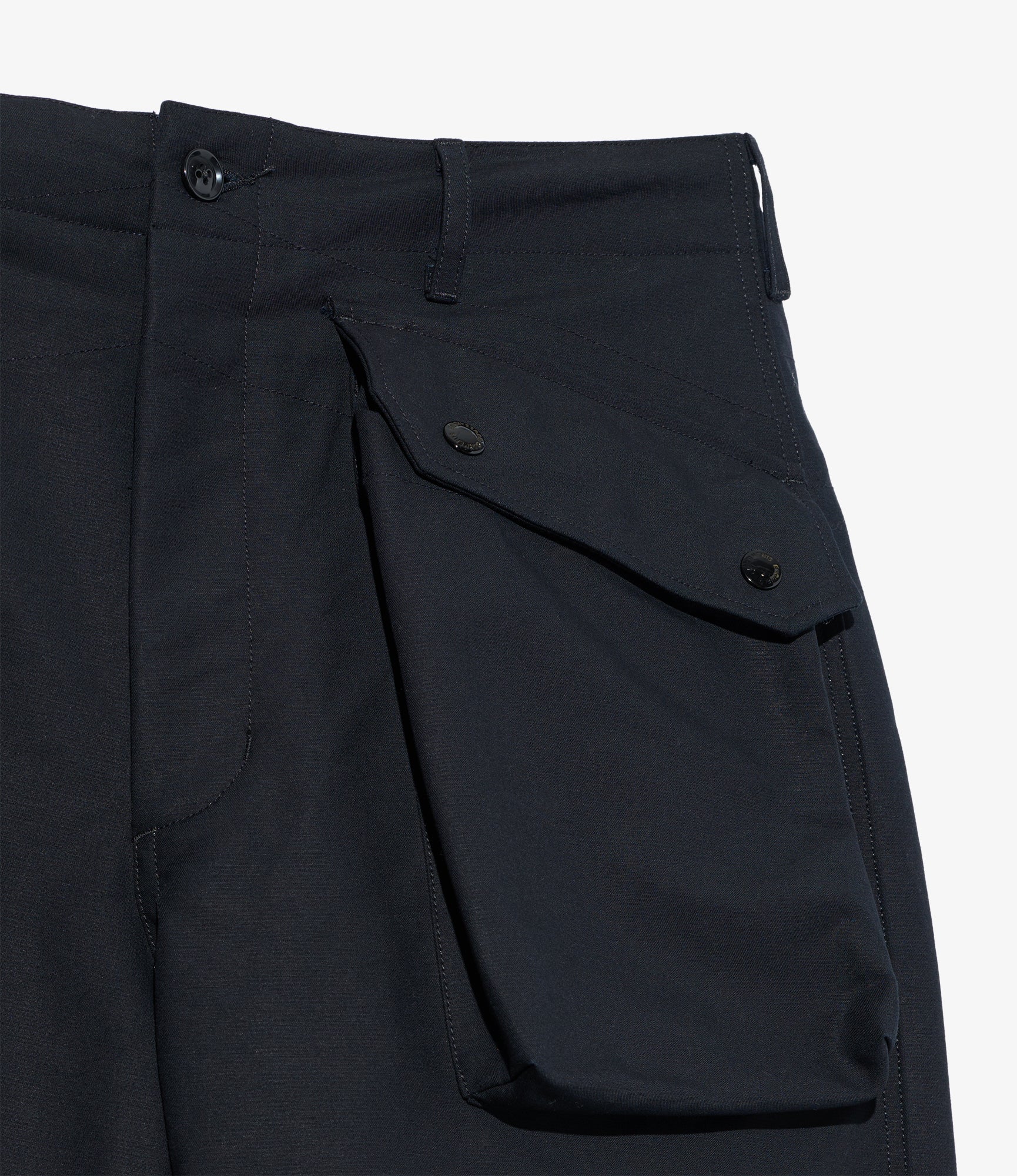 Norwegian Army Pant – Black Double Cloth