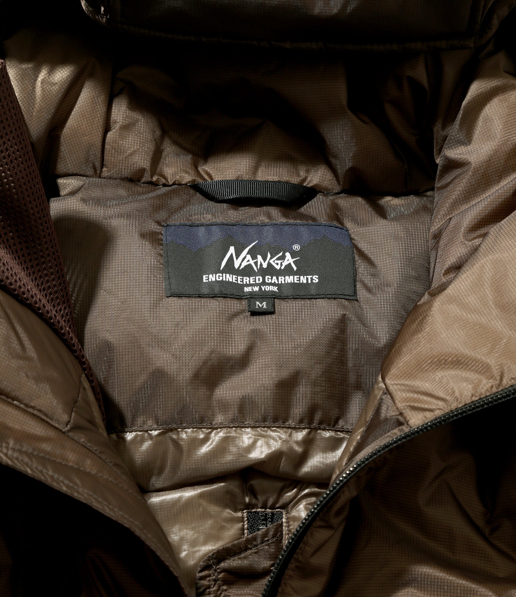 Engineered Garments x Nanga Zip Jacket  - Mocha