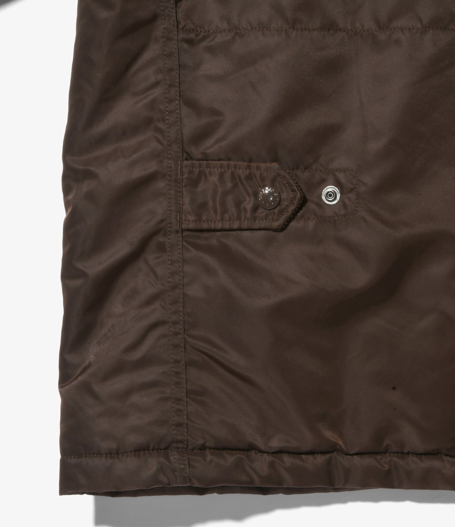 Engineered Garments Pathfinder Jacket - Brown Flight Satin Nylon