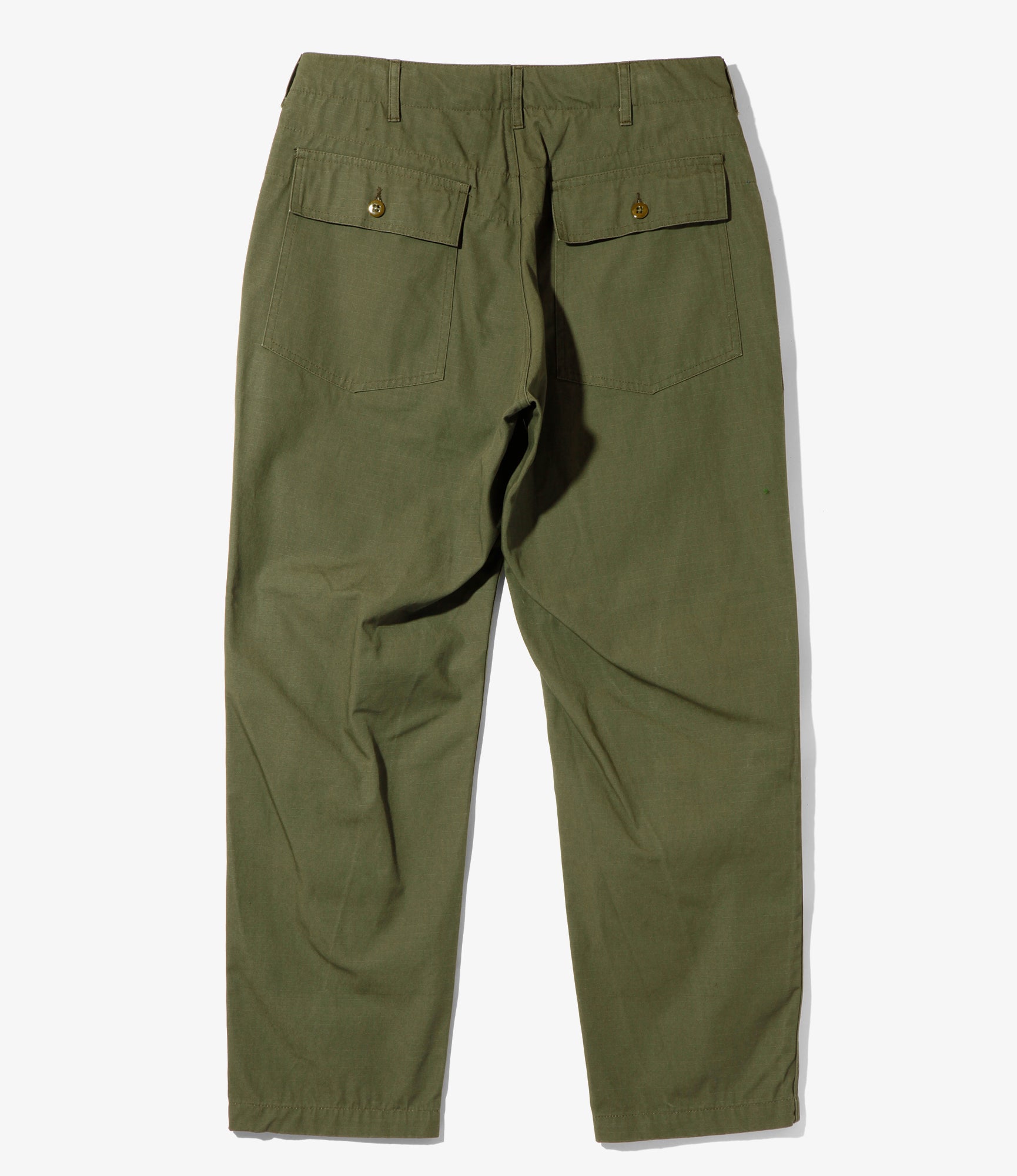 Engineered Garments Fatigue Pant - Olive Heavyweight Cotton Ripstop