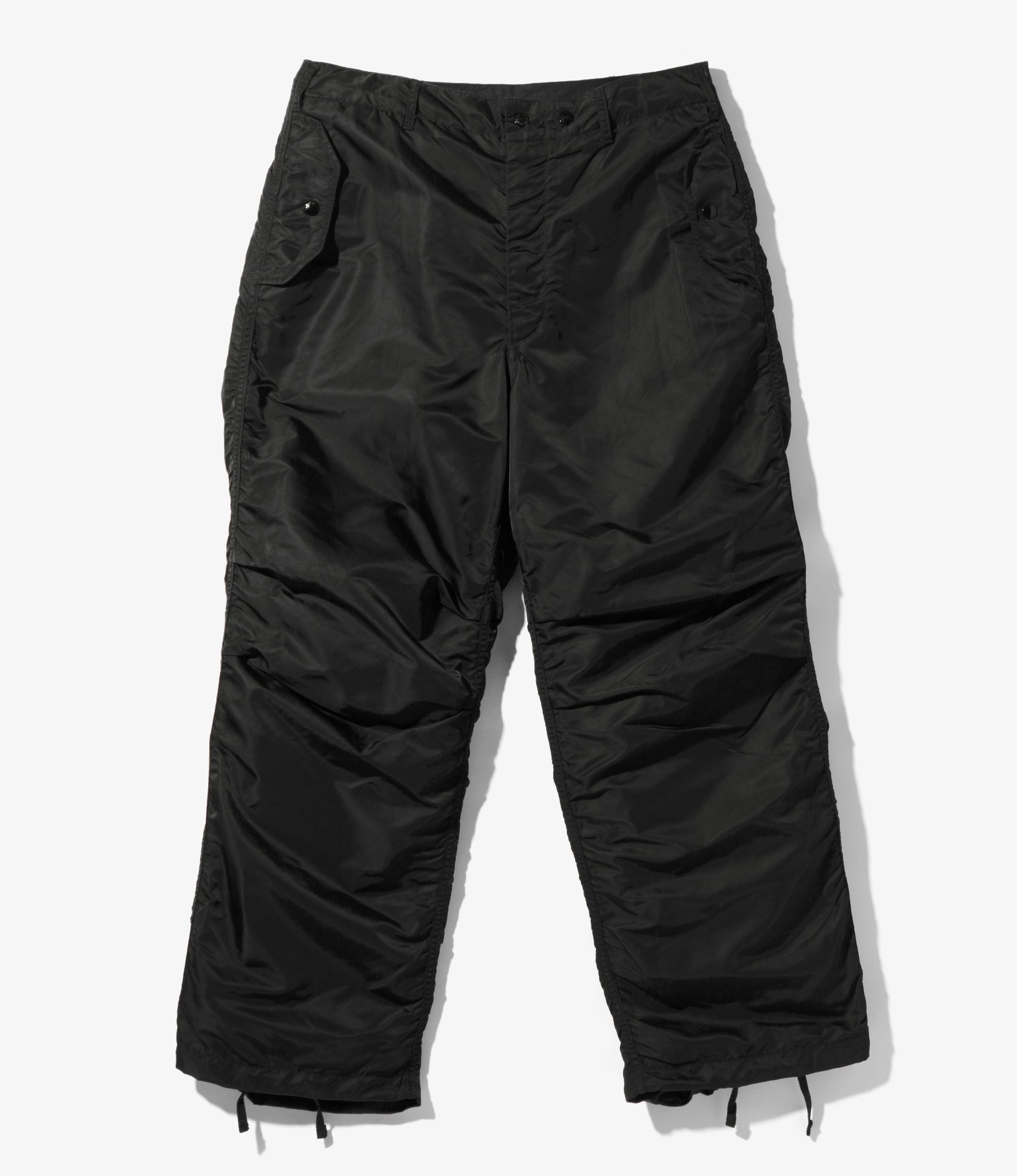 Over Pant -  Black Flight Satin Nylon