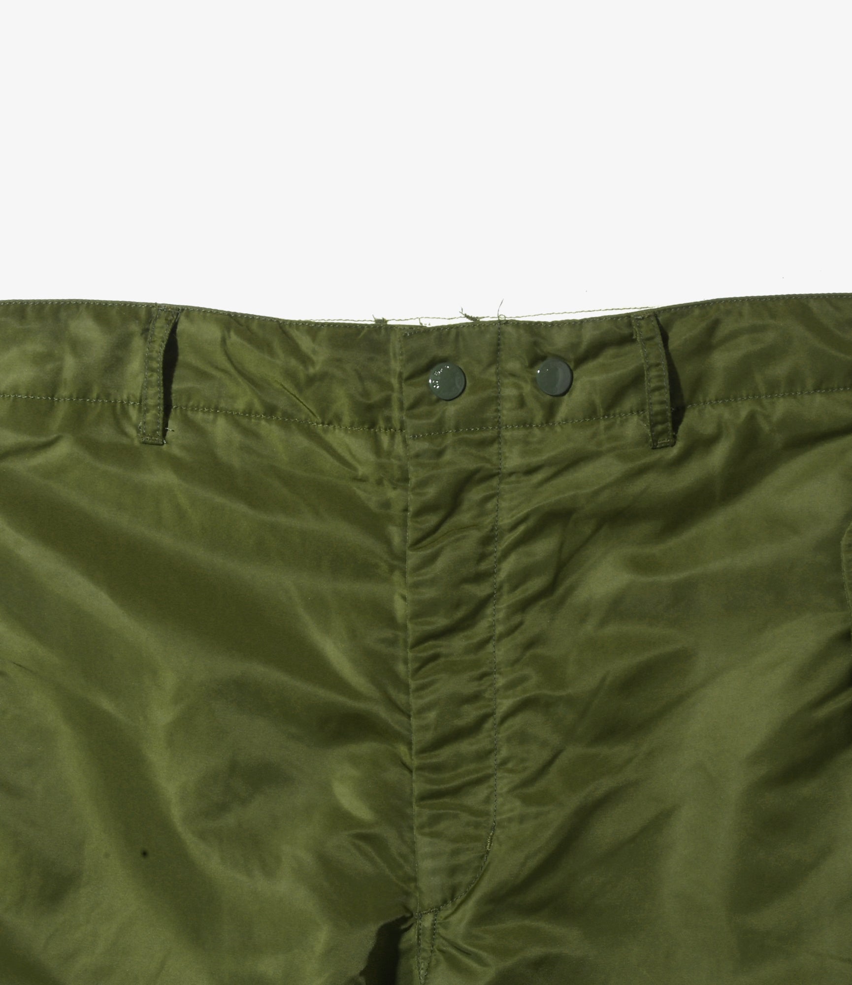 Over Pant -  Olive Flight Satin Nylon