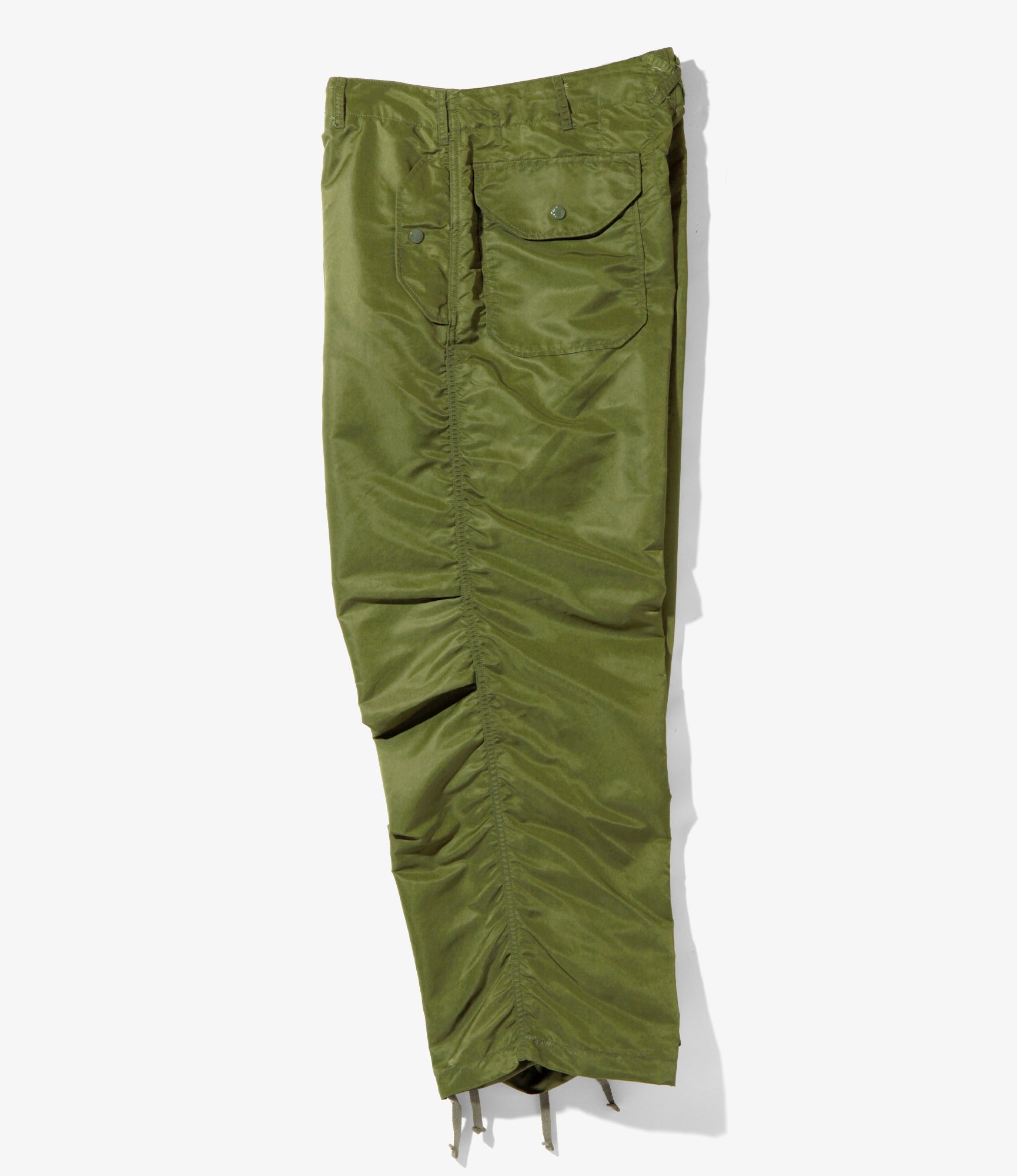 Over Pant -  Olive Flight Satin Nylon