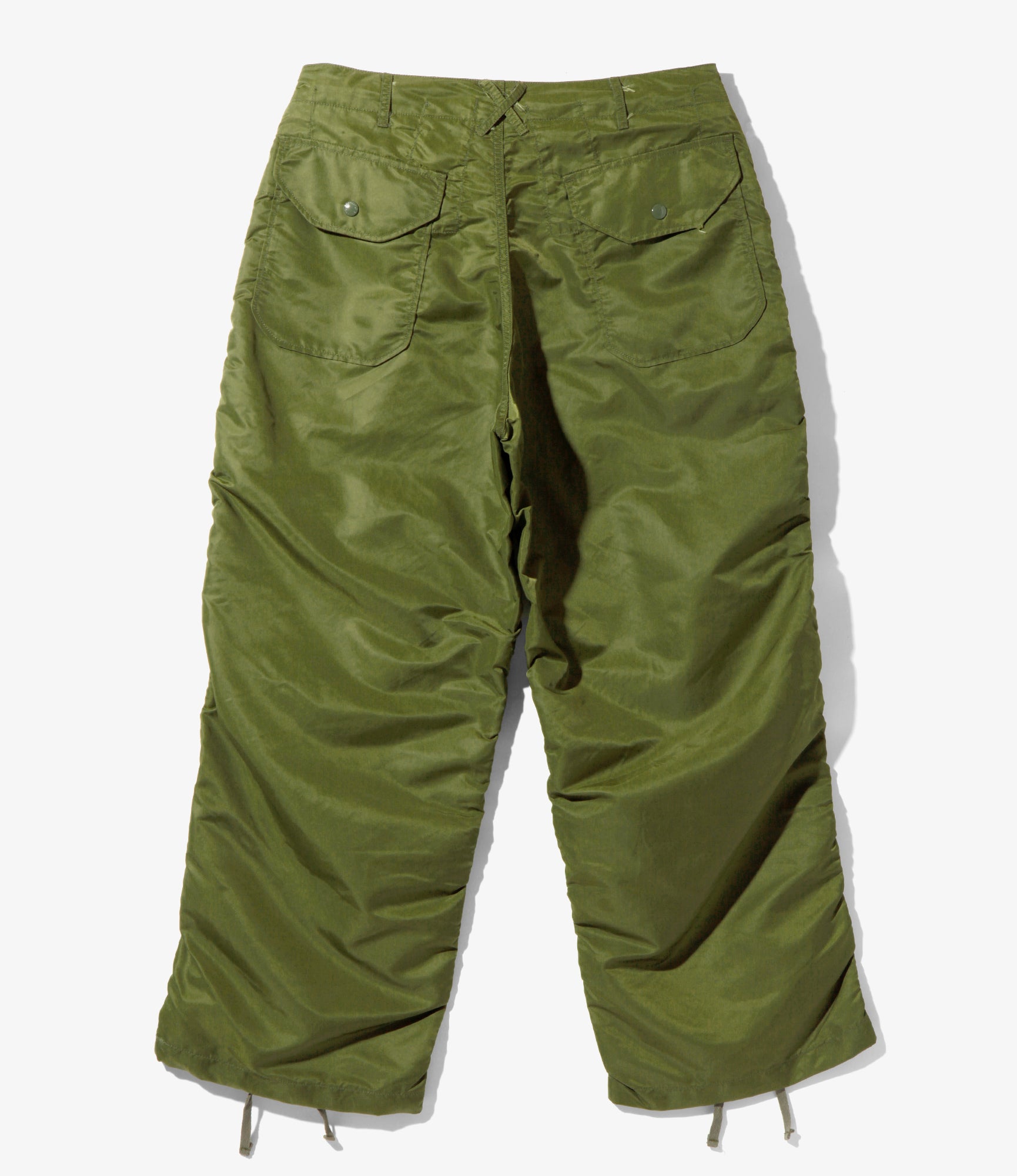 Over Pant -  Olive Flight Satin Nylon
