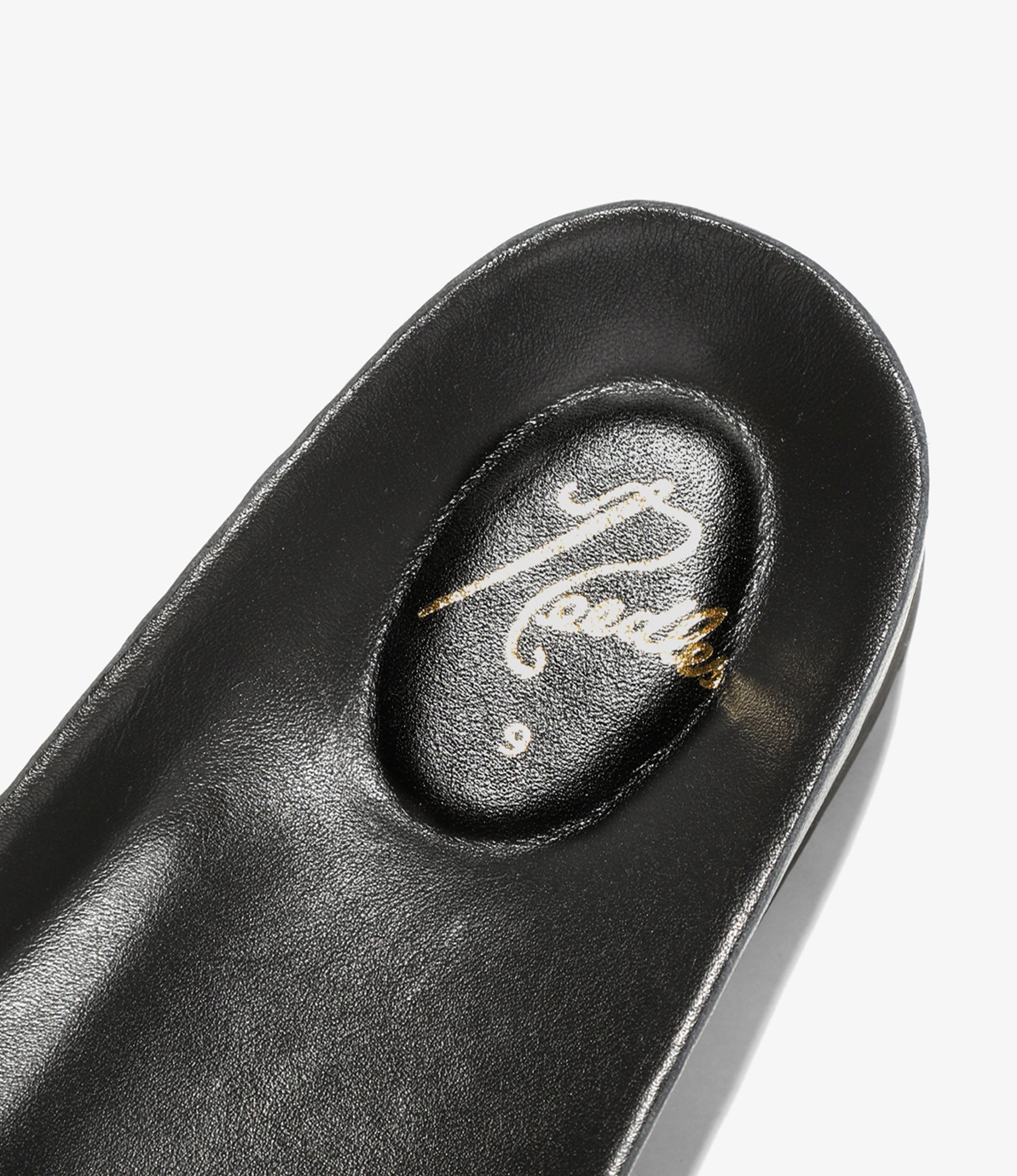 Needles Clog Sandal - Suede Leather -Black
