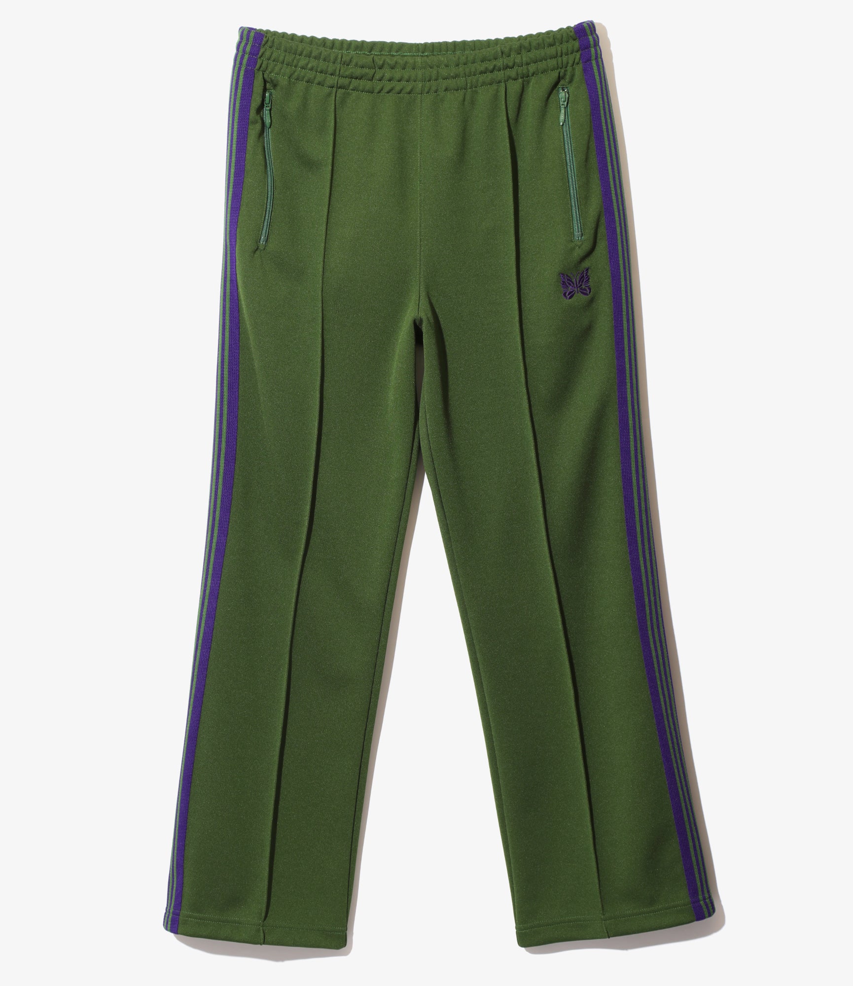 Needles Track Pant - Poly Smooth - Ivy Green