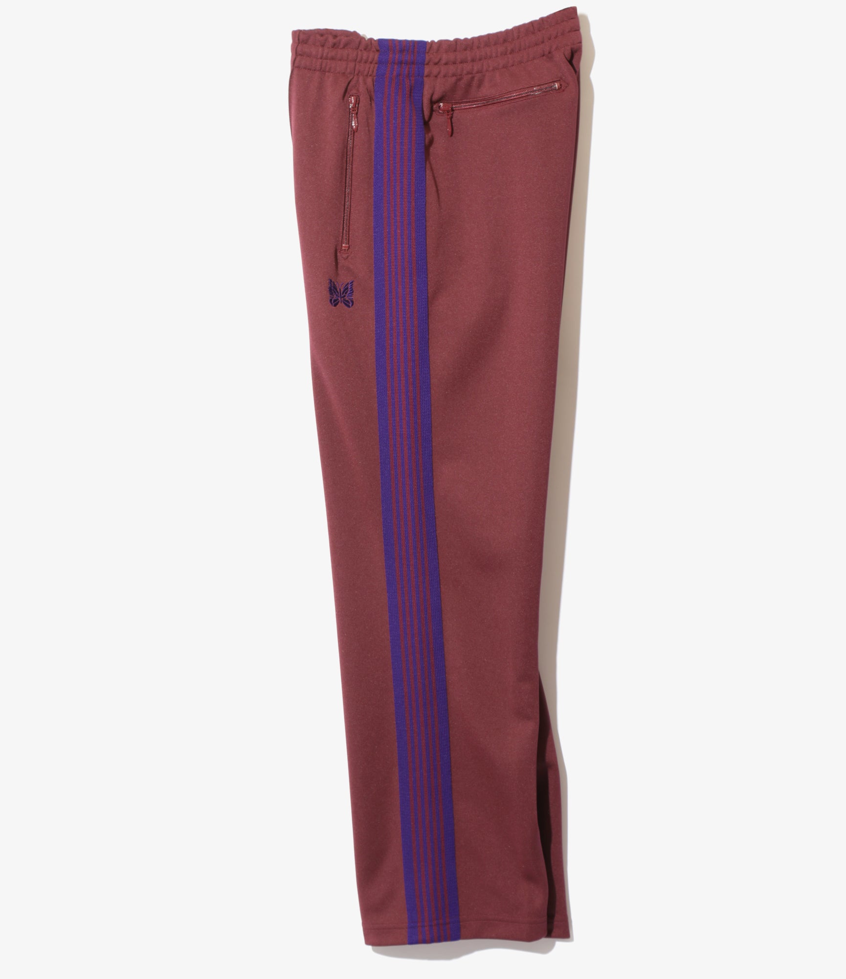 Needles Track Pant - Poly Smooth - Wine