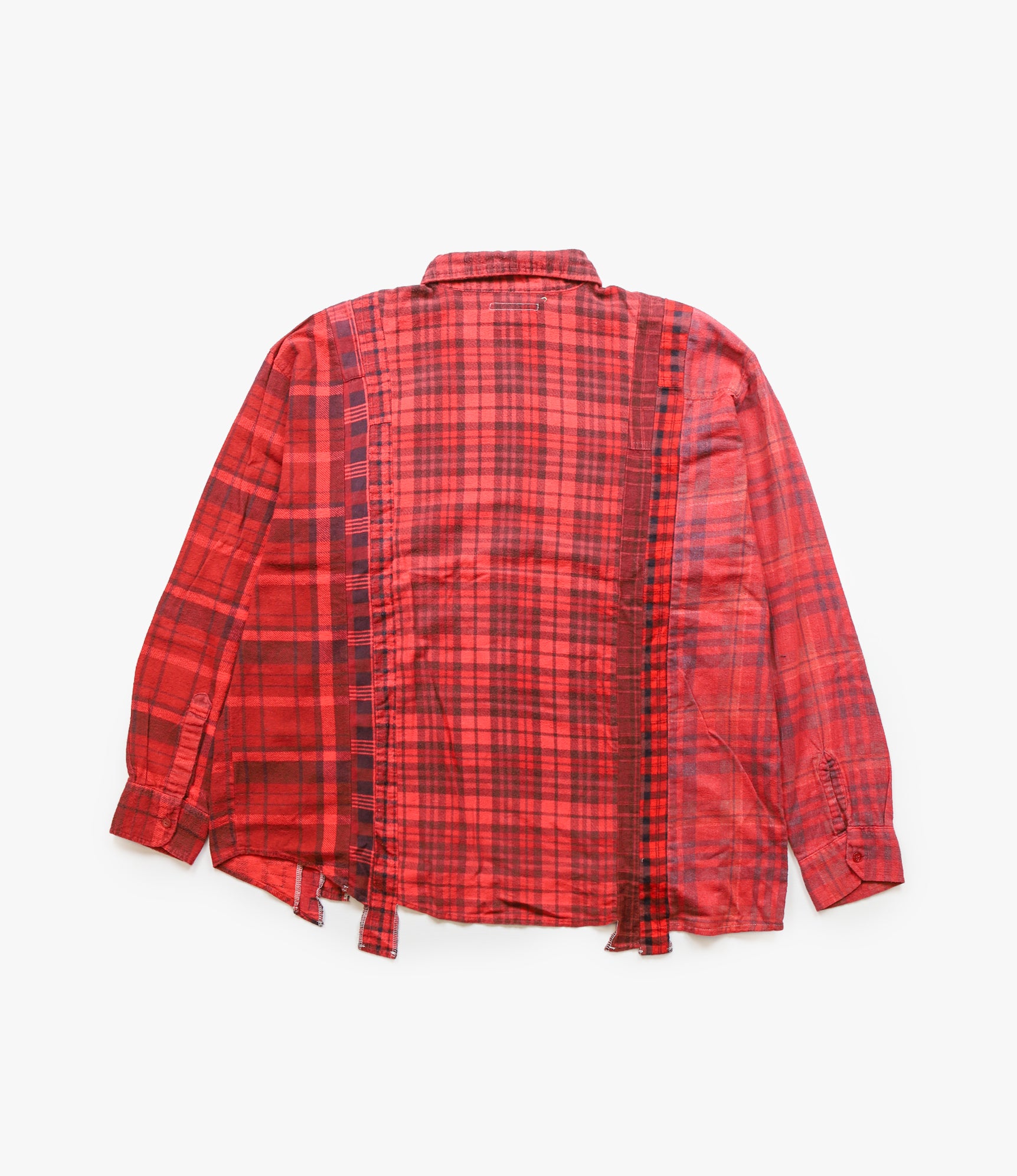 7 Cuts Shirt – Red Overdyed Flannel