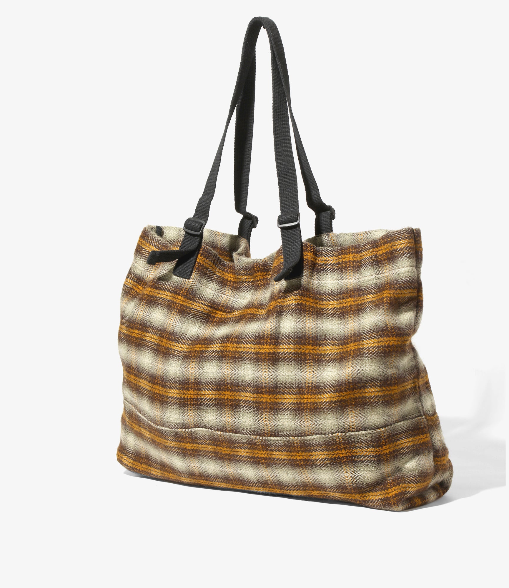 South2 West8 Canal Park Tote - Acrylic Plaid - Yellow/Brown