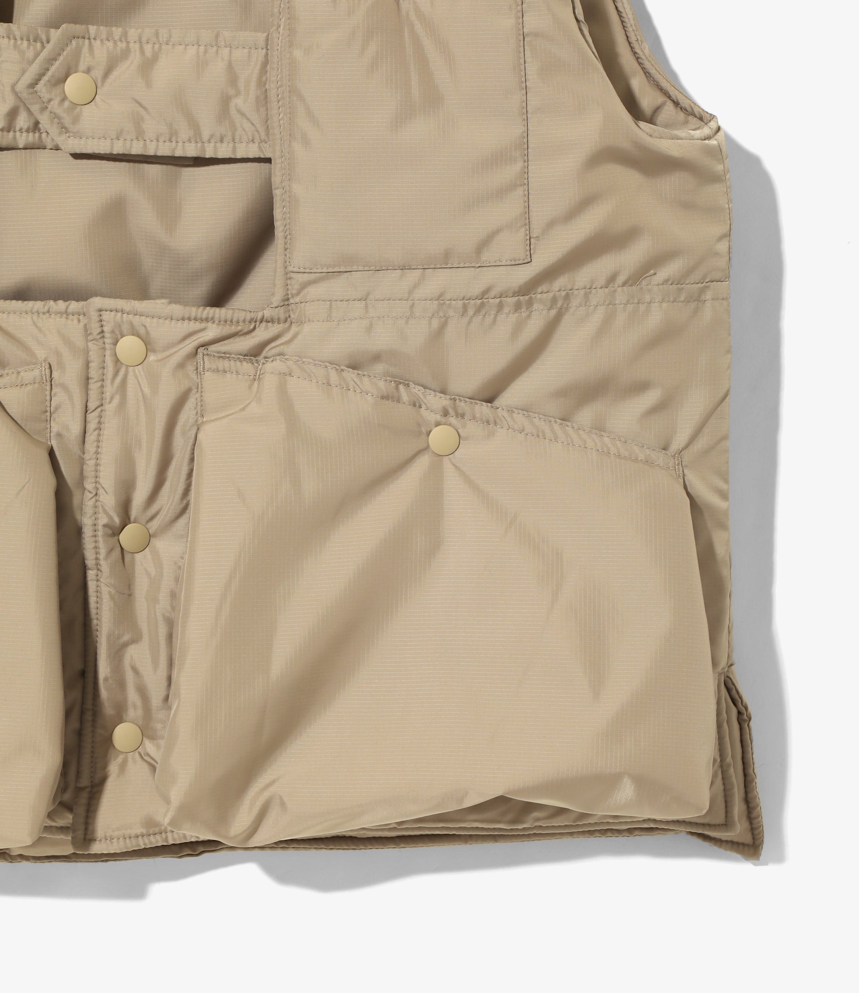 AiE Insulation Game Vest - Poly Ripstop - Khaki