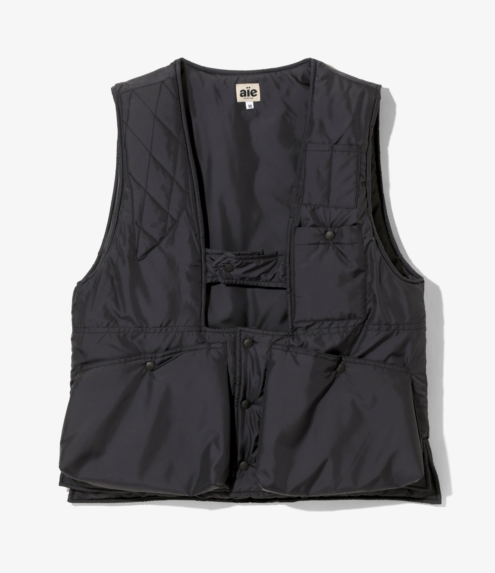 AiE Insulation Game Vest - Poly Ripstop - Navy