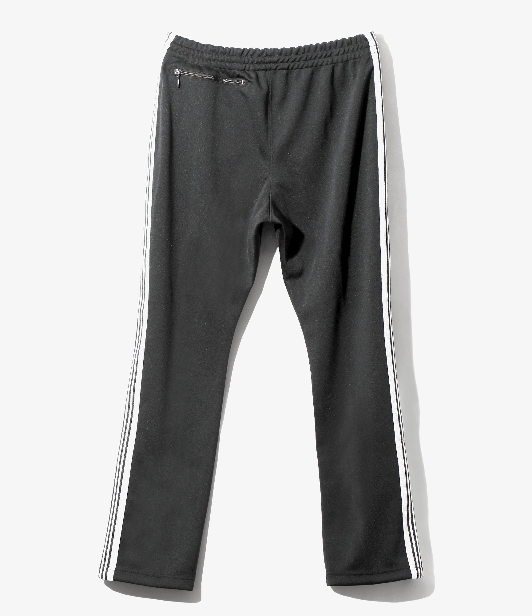 Narrow Track Pant – Charcoal Smooth Polyester