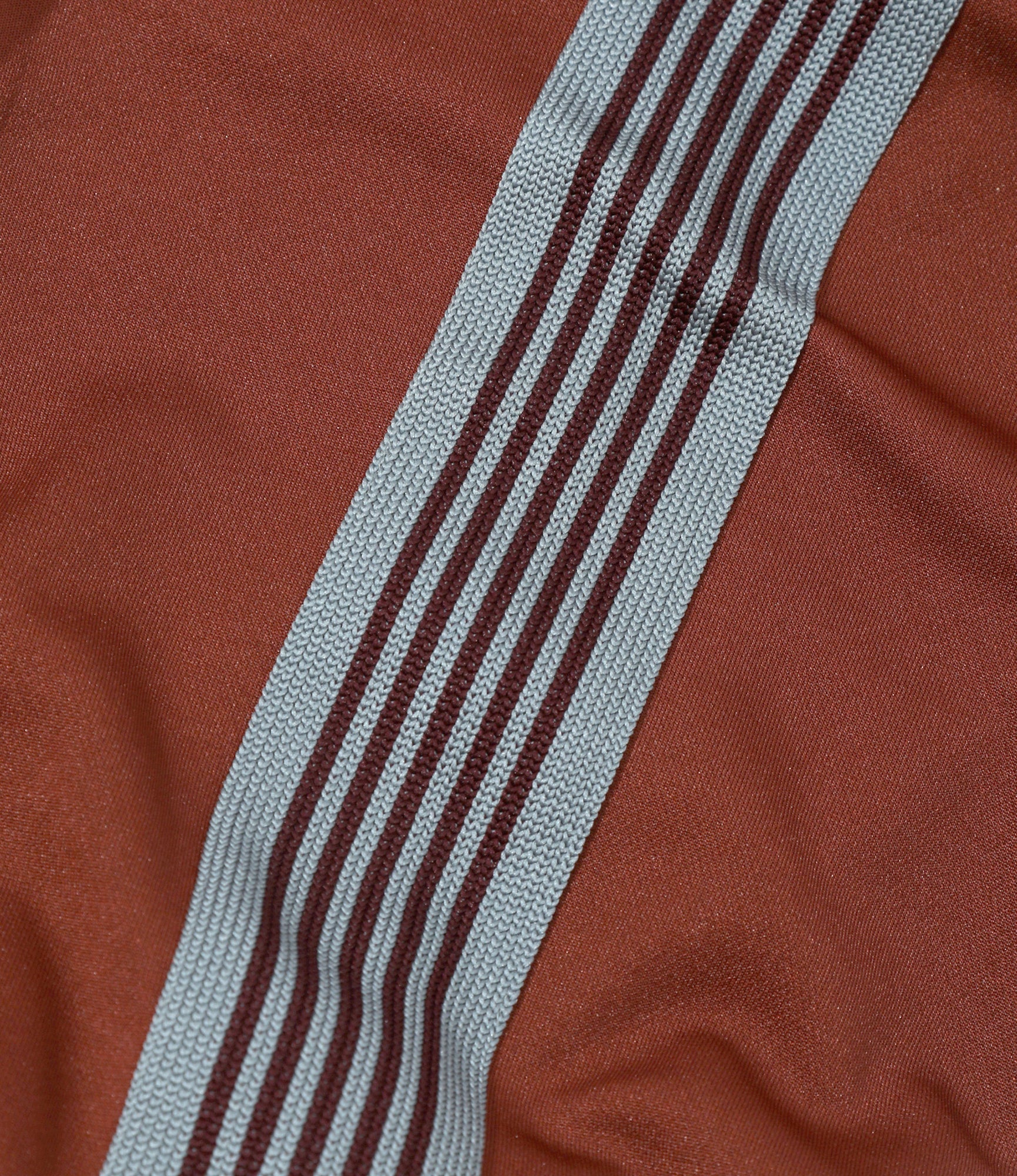 Narrow Track Pant – Rust Smooth Polyester