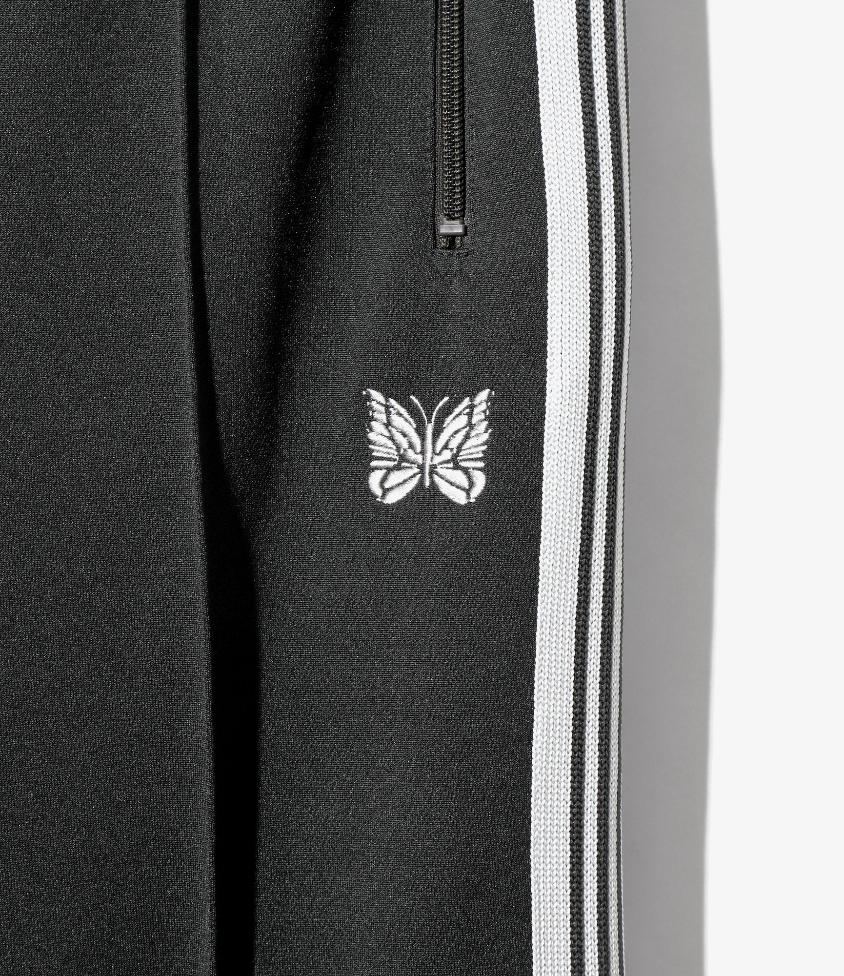 Baggy Track Pant – Charcoal Poly Smooth