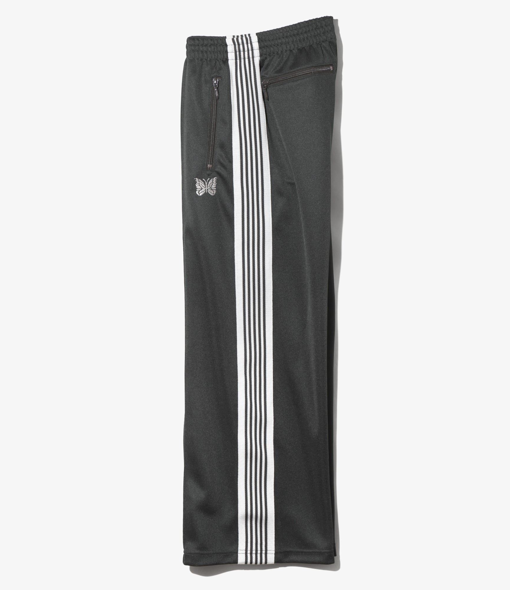 Baggy Track Pant – Charcoal Poly Smooth