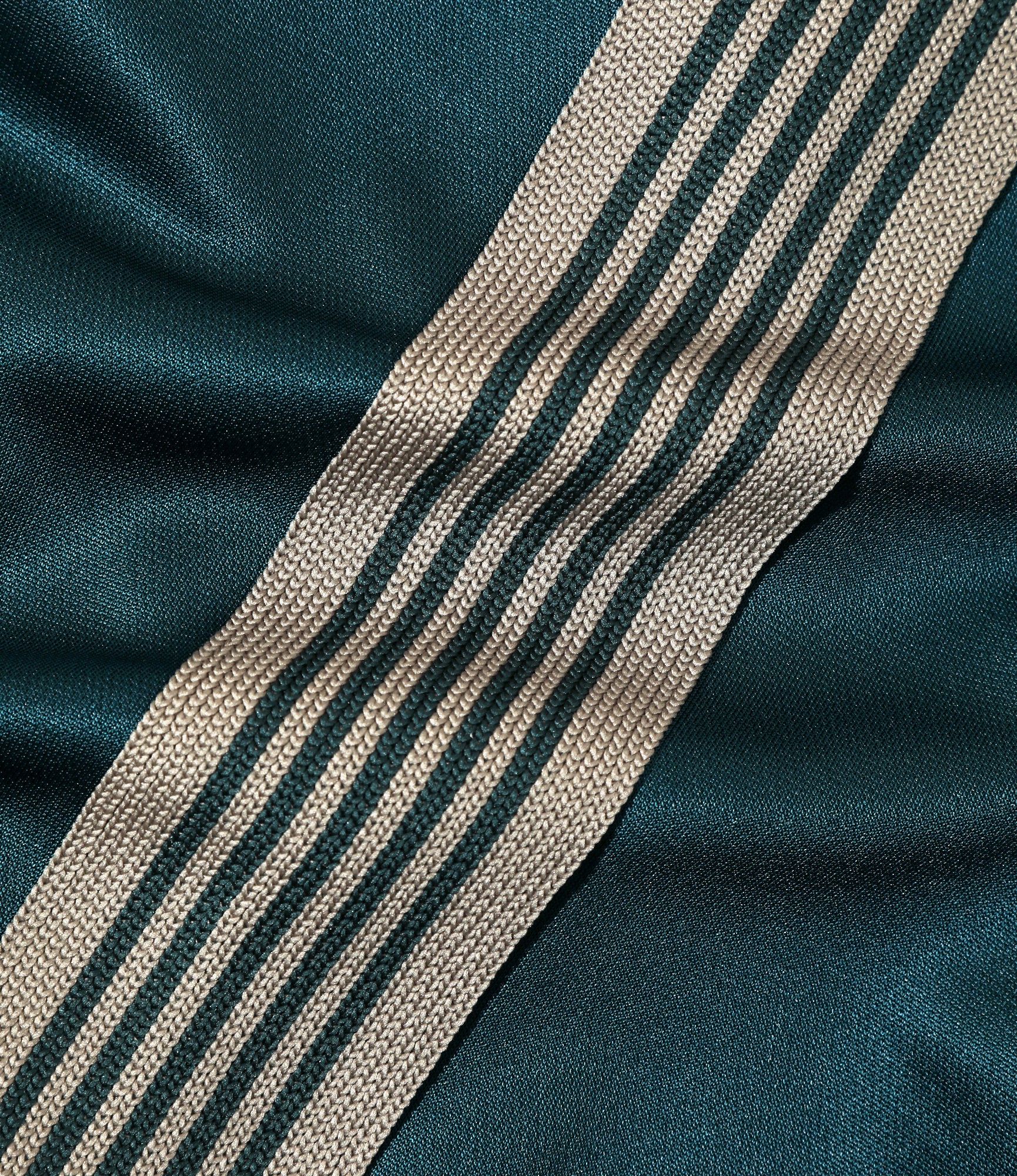 Baggy Track Pant – Green Poly Smooth