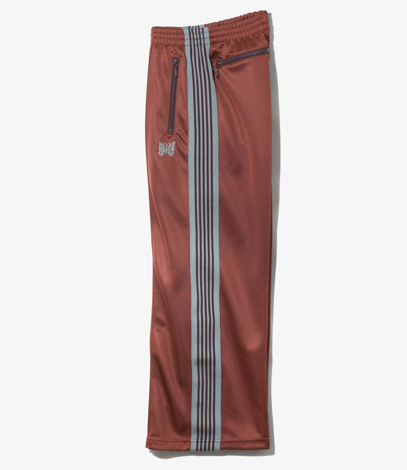 Baggy Track Pant – Rust Poly Smooth