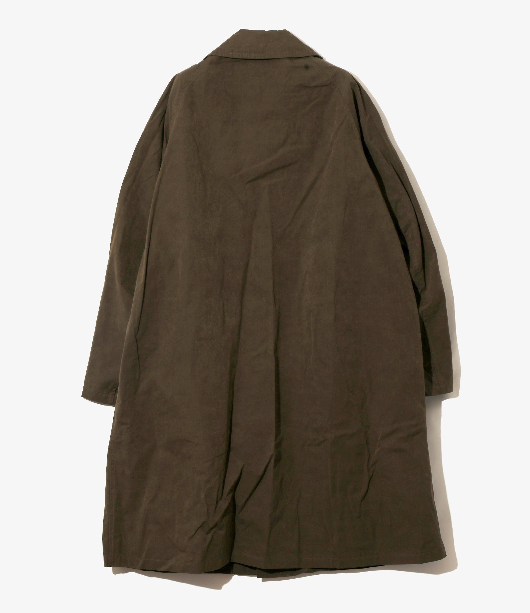 Bal Collar Coat – Brown Waxed Cloth