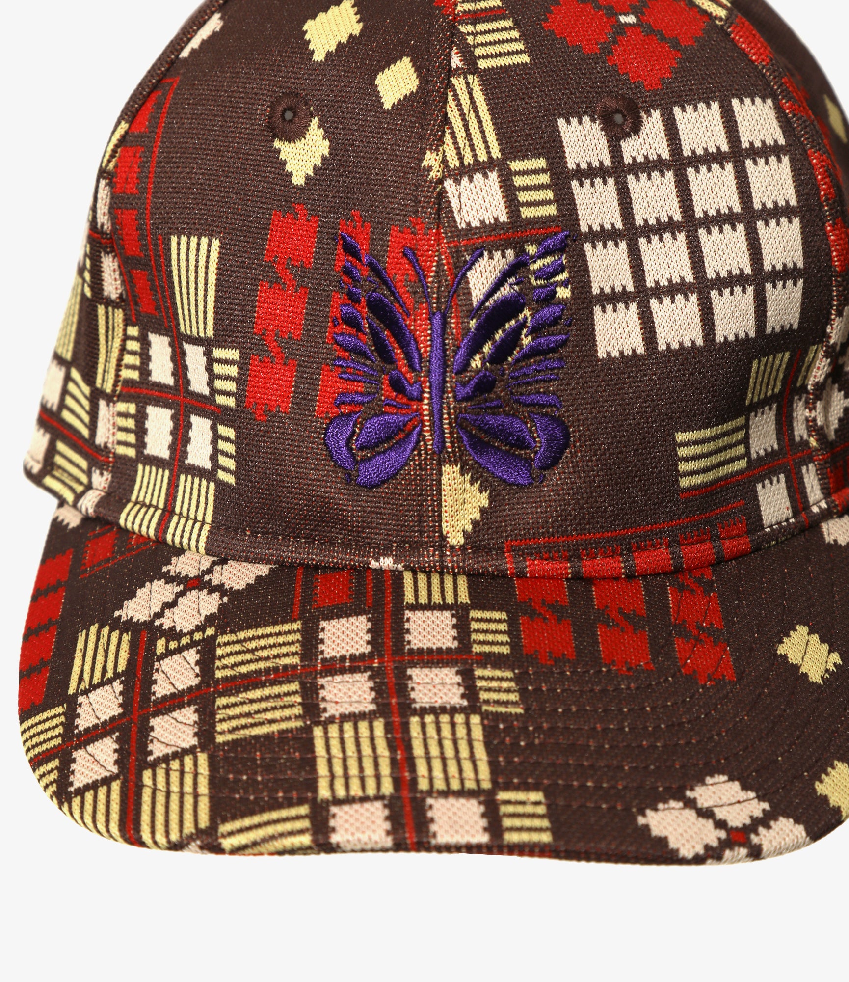 Baseball Cap – Brown Jacquard