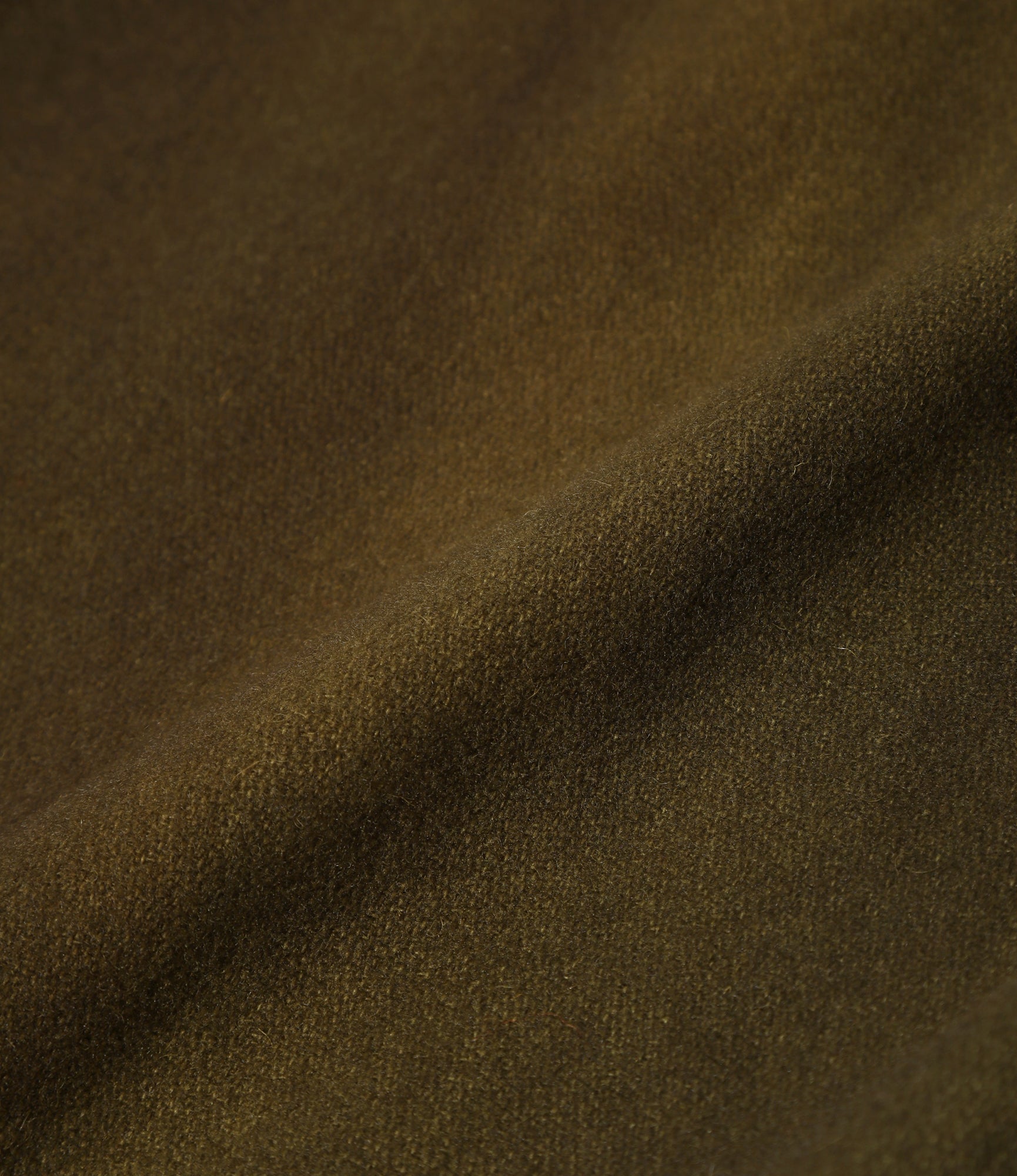 CP Coat – Olive Uneven Dyed Wool
