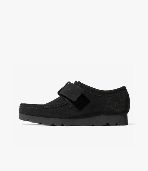 Clarks × needles walla strap lo 42 1/2 Needles-Clarks-Walla-Lo-Black-