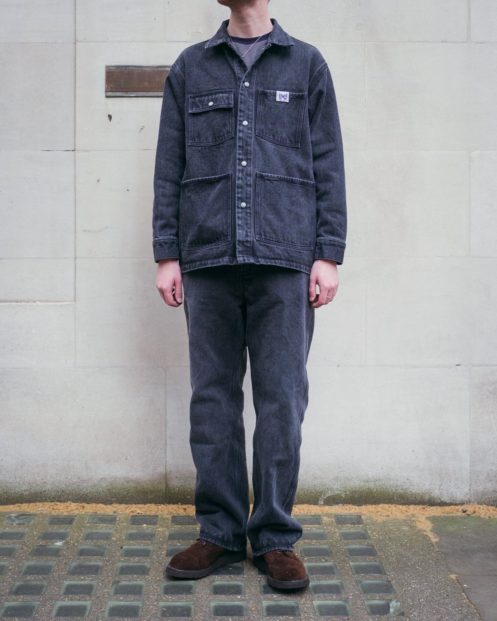 Coverall – Black Heavy Twill