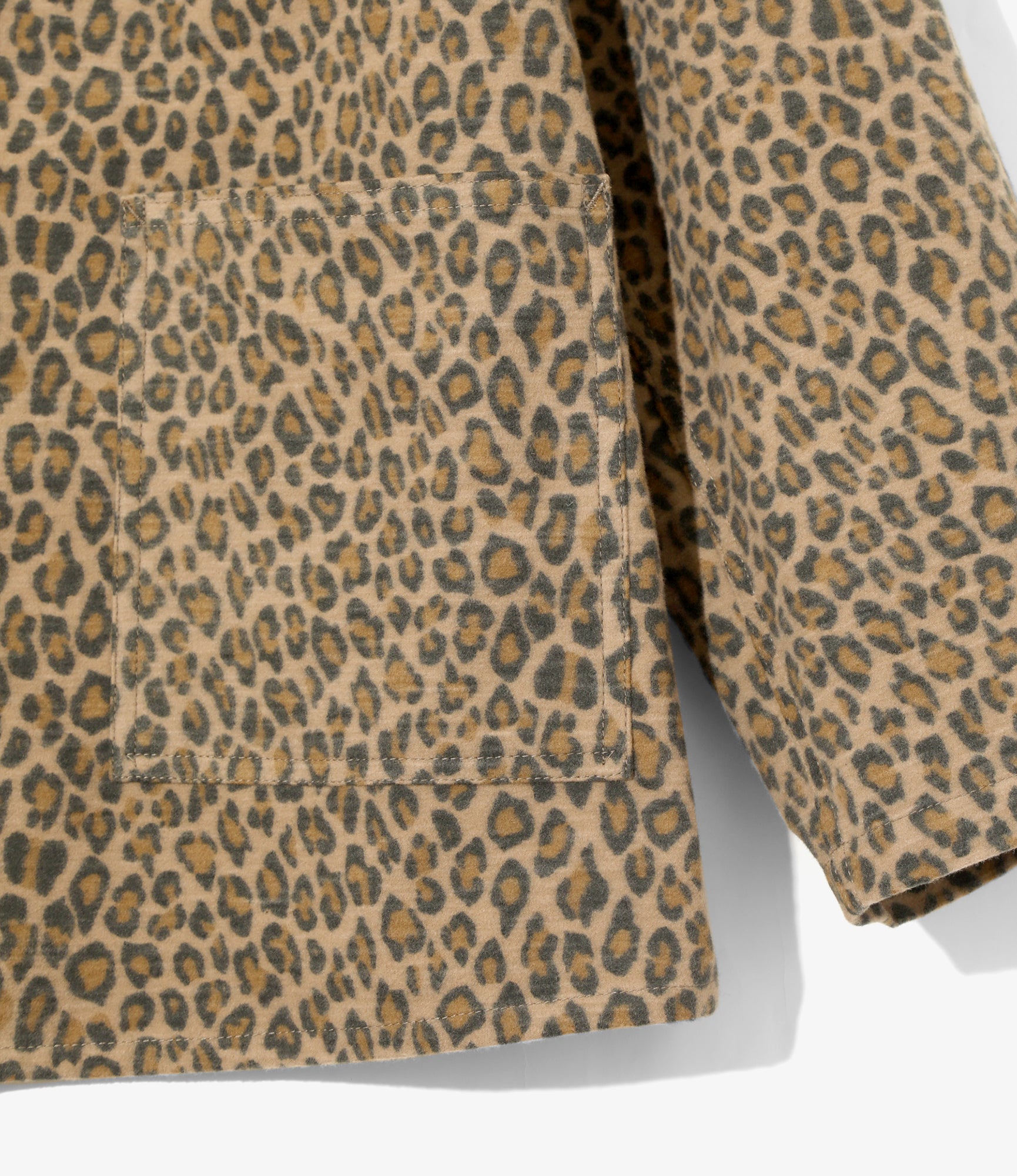 Coverall – Leopard Brushed Sateen