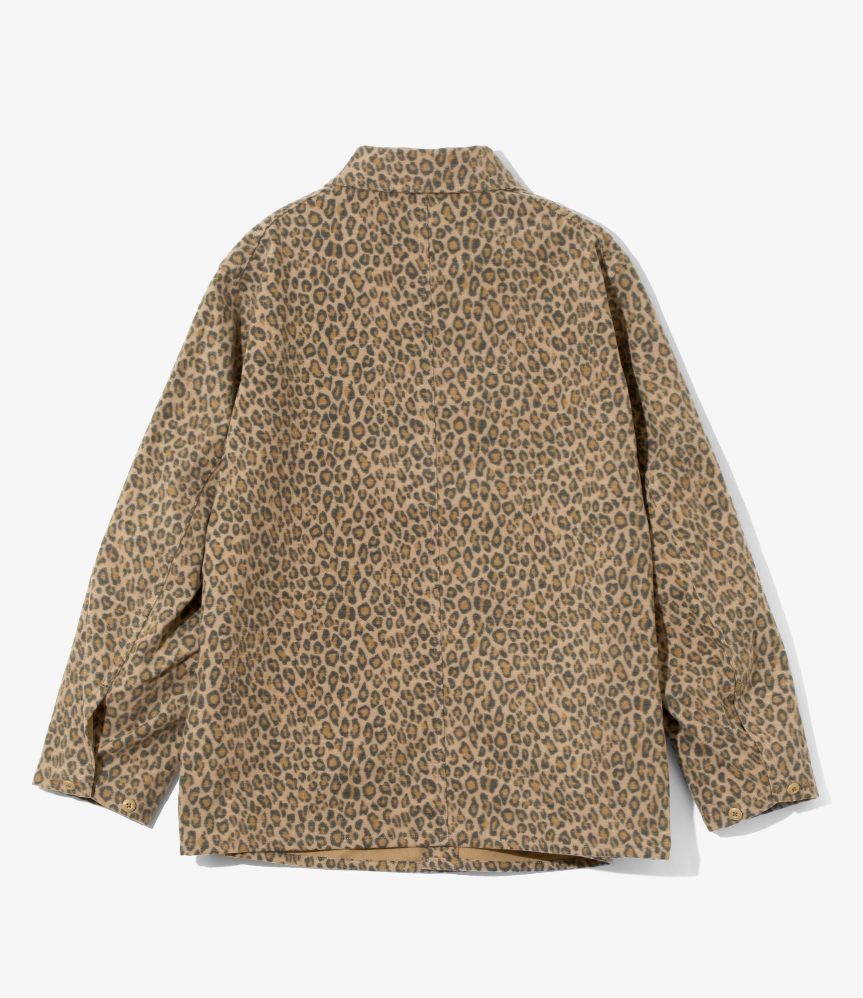 Coverall – Leopard Brushed Sateen