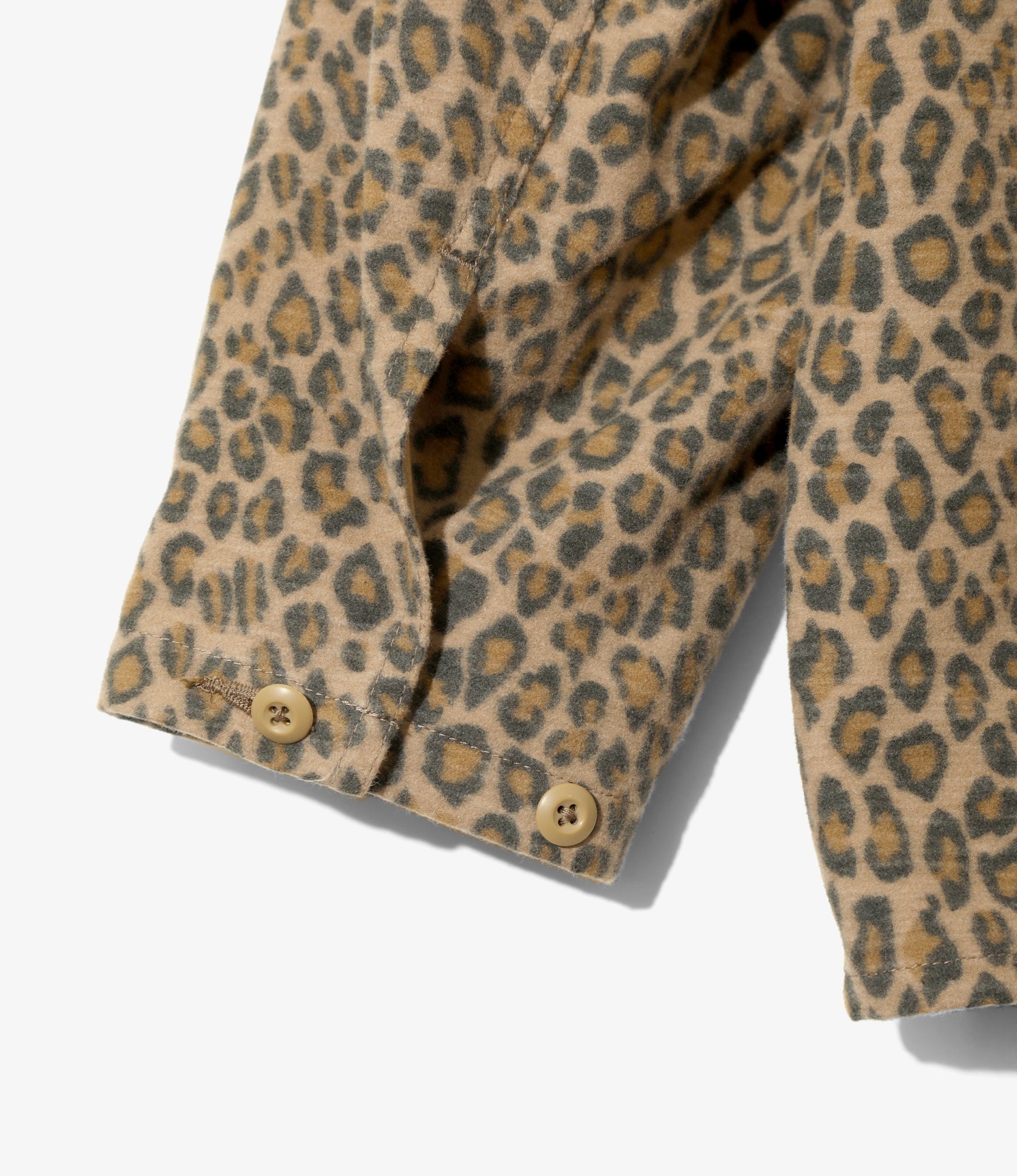 Coverall – Leopard Brushed Sateen