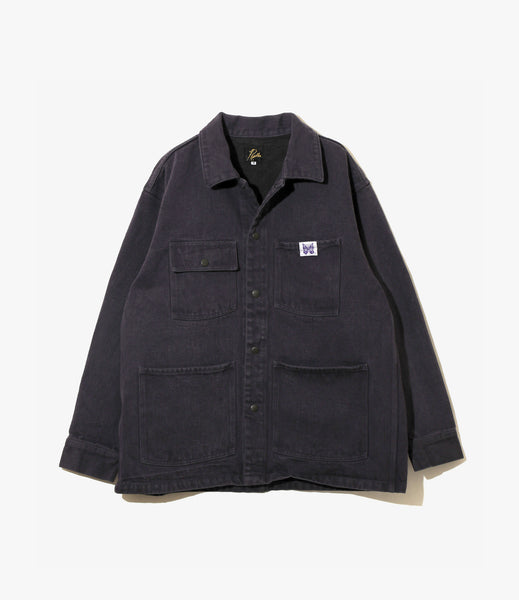 ジャケット・アウター needles COVERALL JACKET Coverall – Purple Heavy Twill | Needles | Nepenthes London