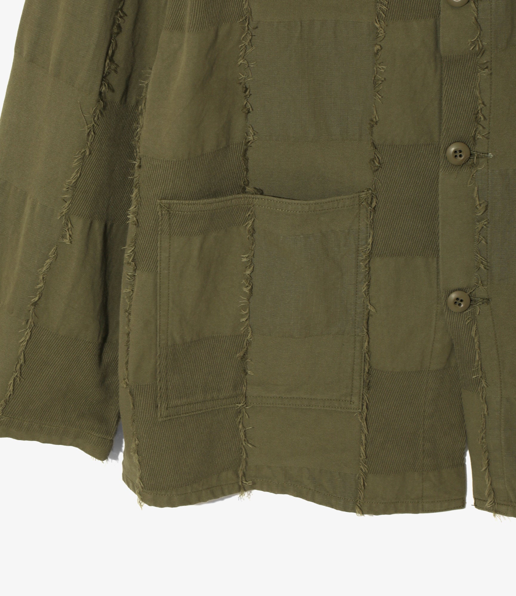 DN Coverall – Olive Cut Jacquard Ripstop Cotton