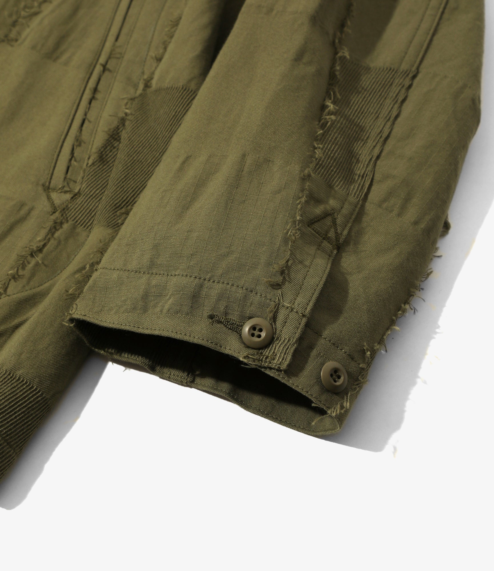 DN Coverall – Olive Cut Jacquard Ripstop Cotton