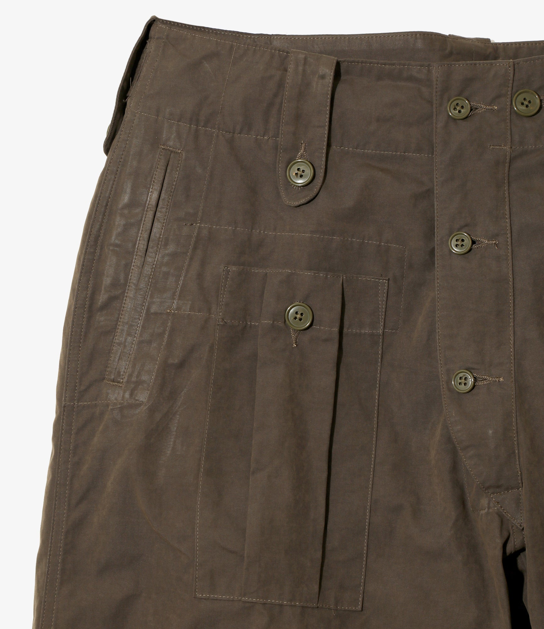 Field Pant – Brown Waxed Cloth