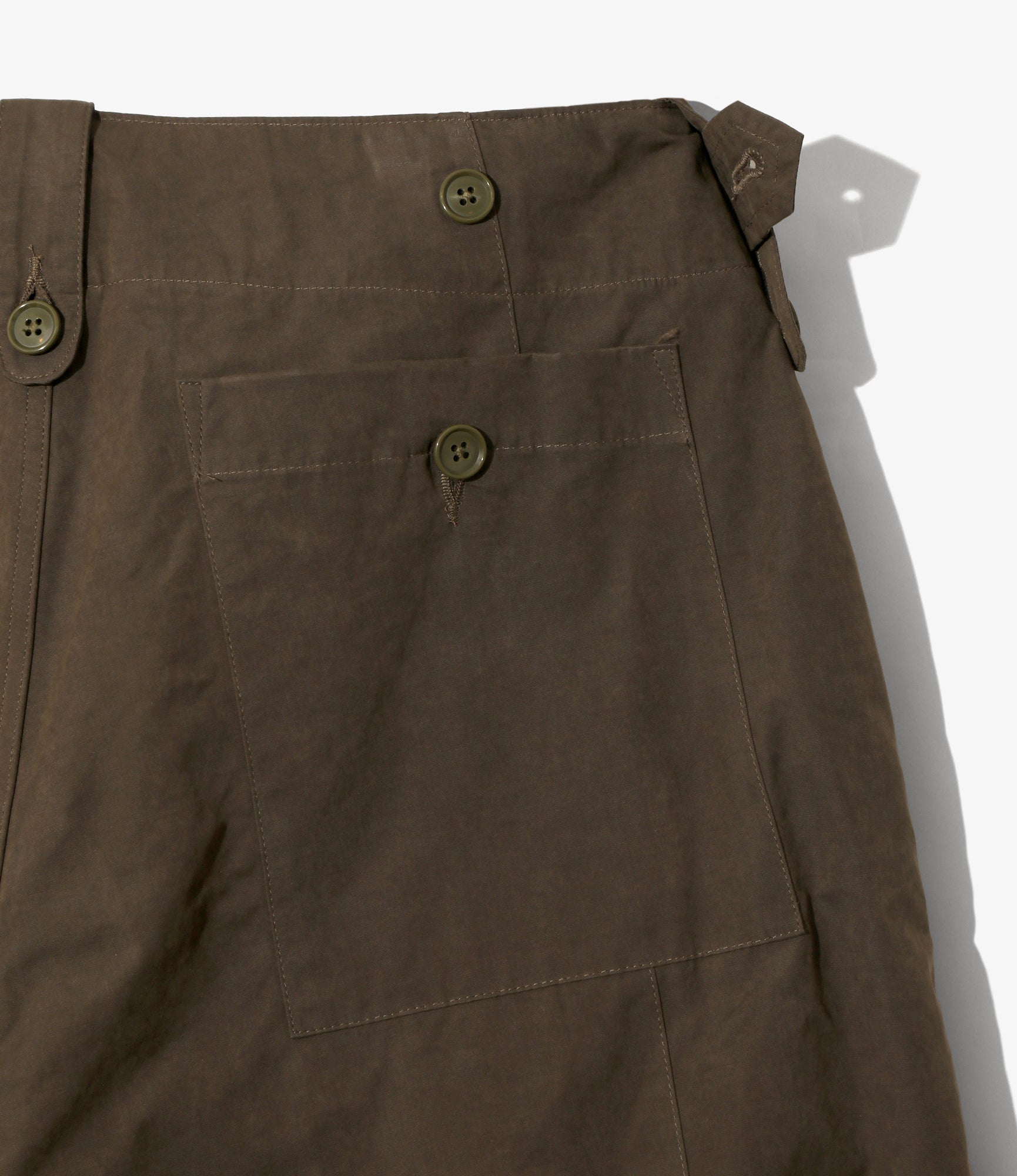 Field Pant – Brown Waxed Cloth