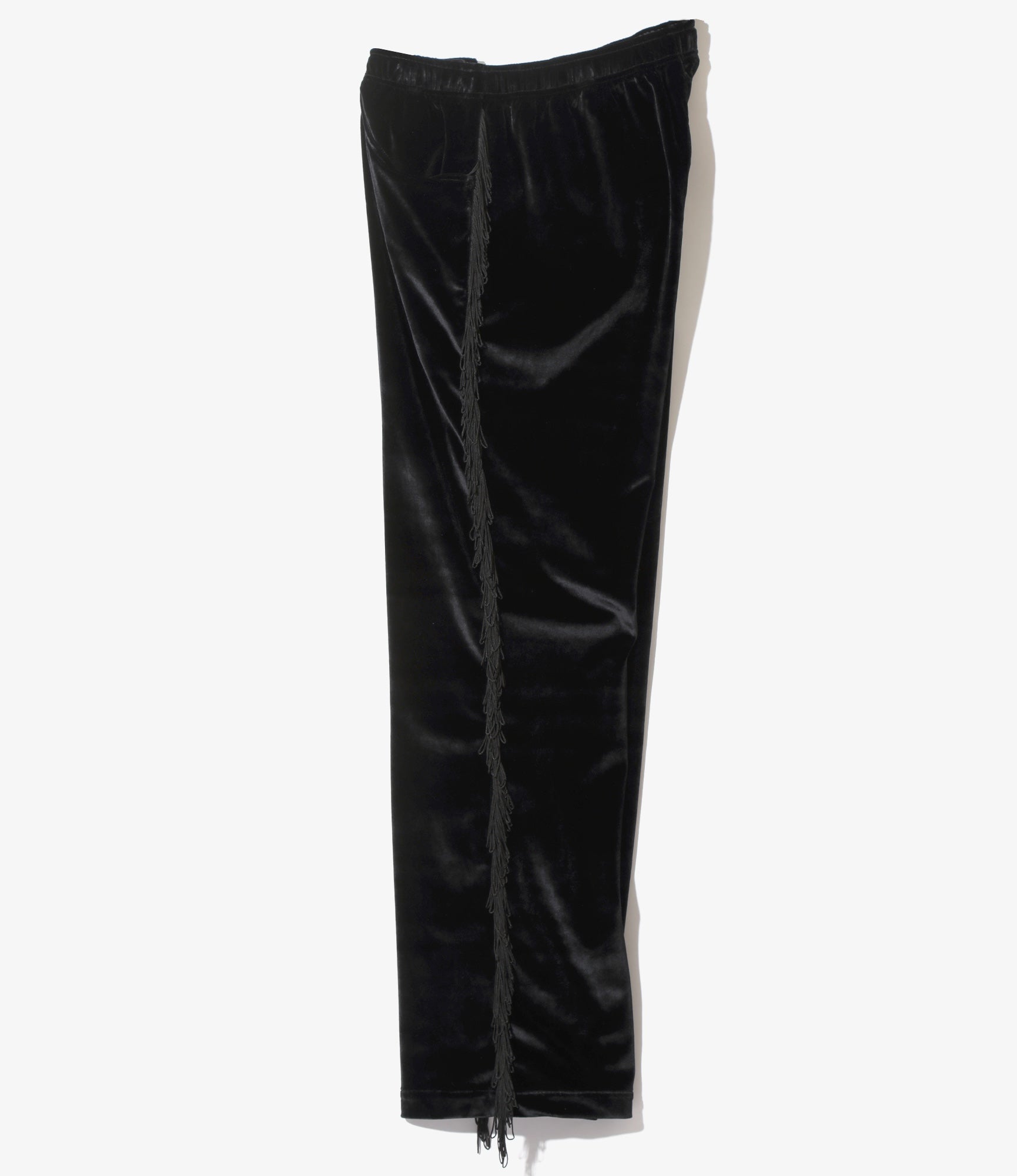 Fringe String Easy Pant – Black Velour