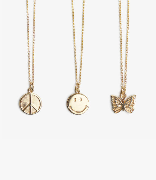 アクセサリー NEEDLES PENDANT - GOLD PLATE Needles-Gold-Plate-