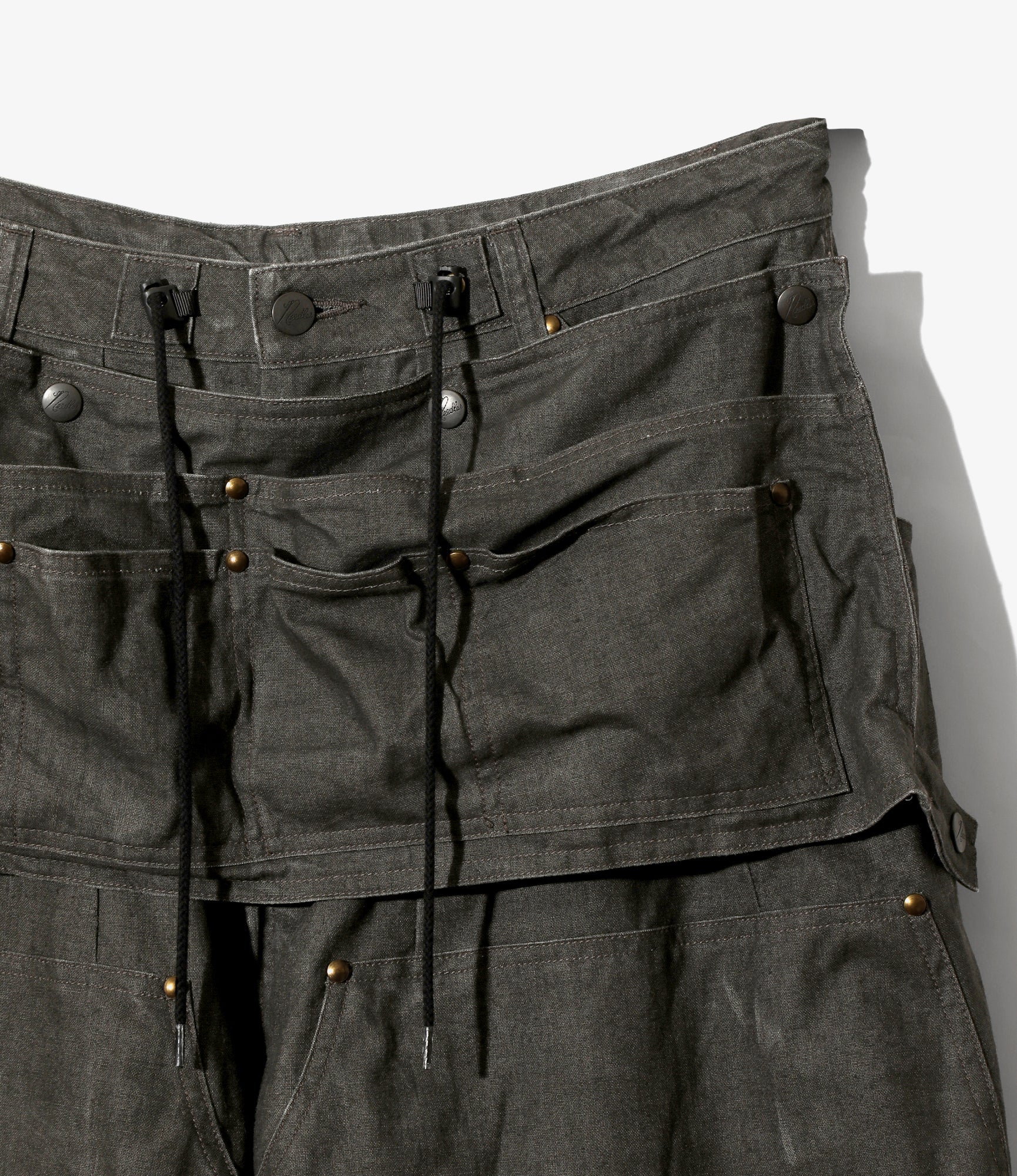 H.D. Apron Painter Pant – Black Sumi-Dyed Canvas