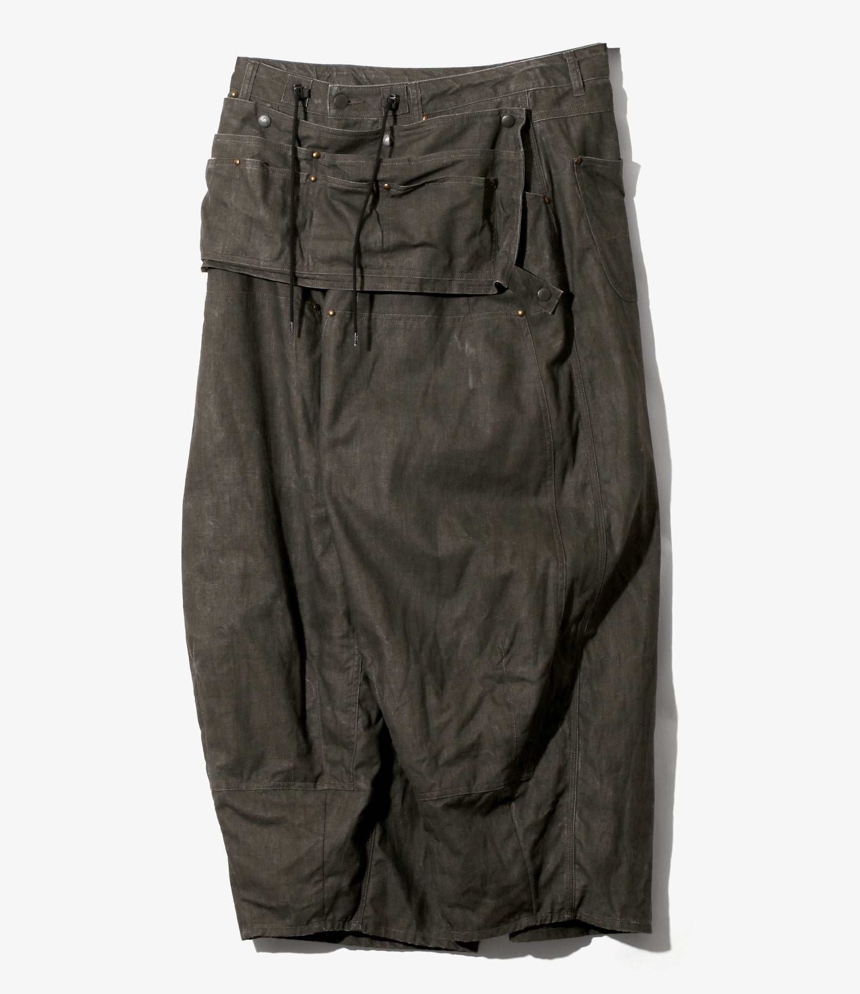 H.D. Apron Painter Pant – Black Sumi-Dyed Canvas