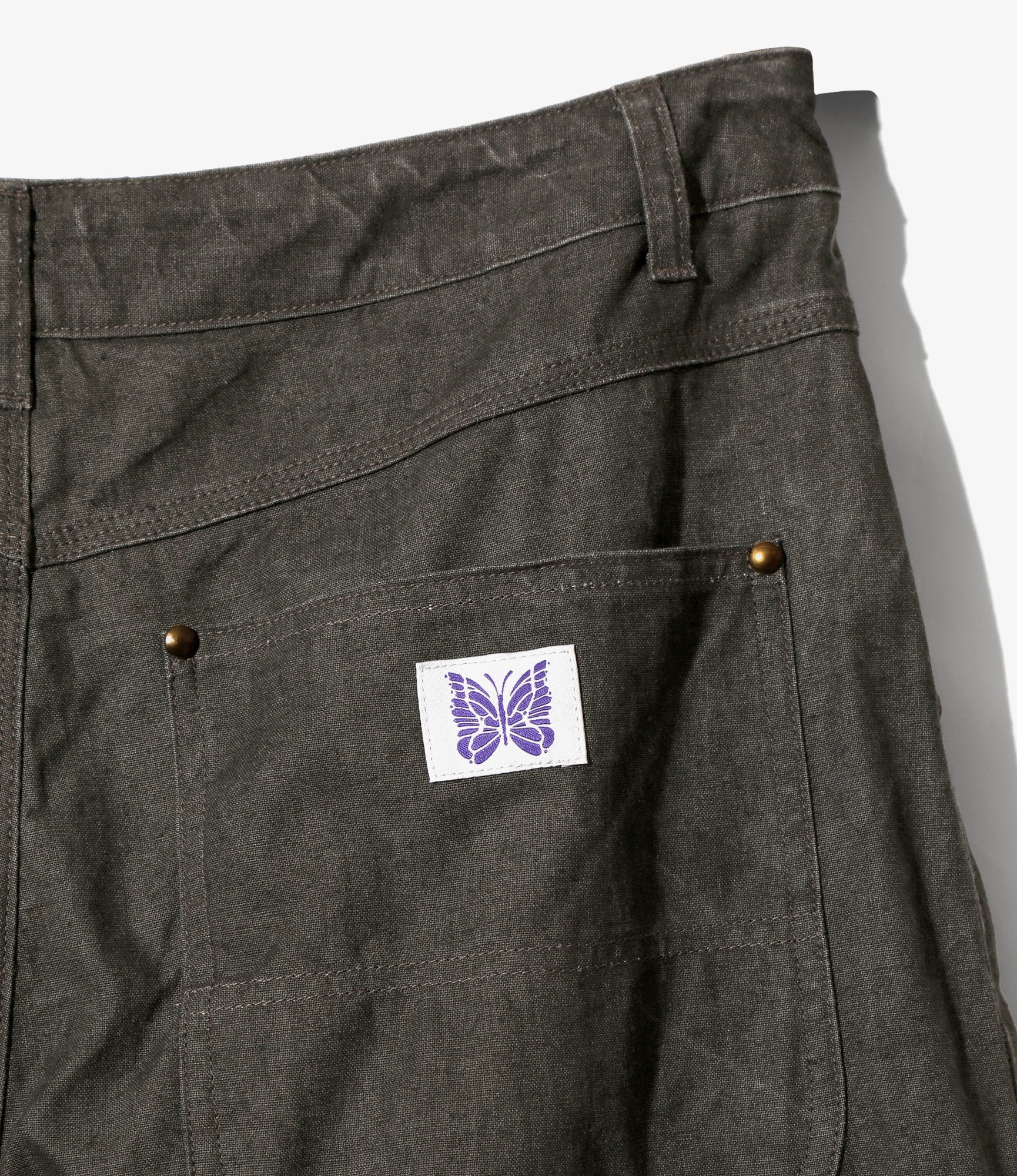 H.D. Apron Painter Pant – Black Sumi-Dyed Canvas