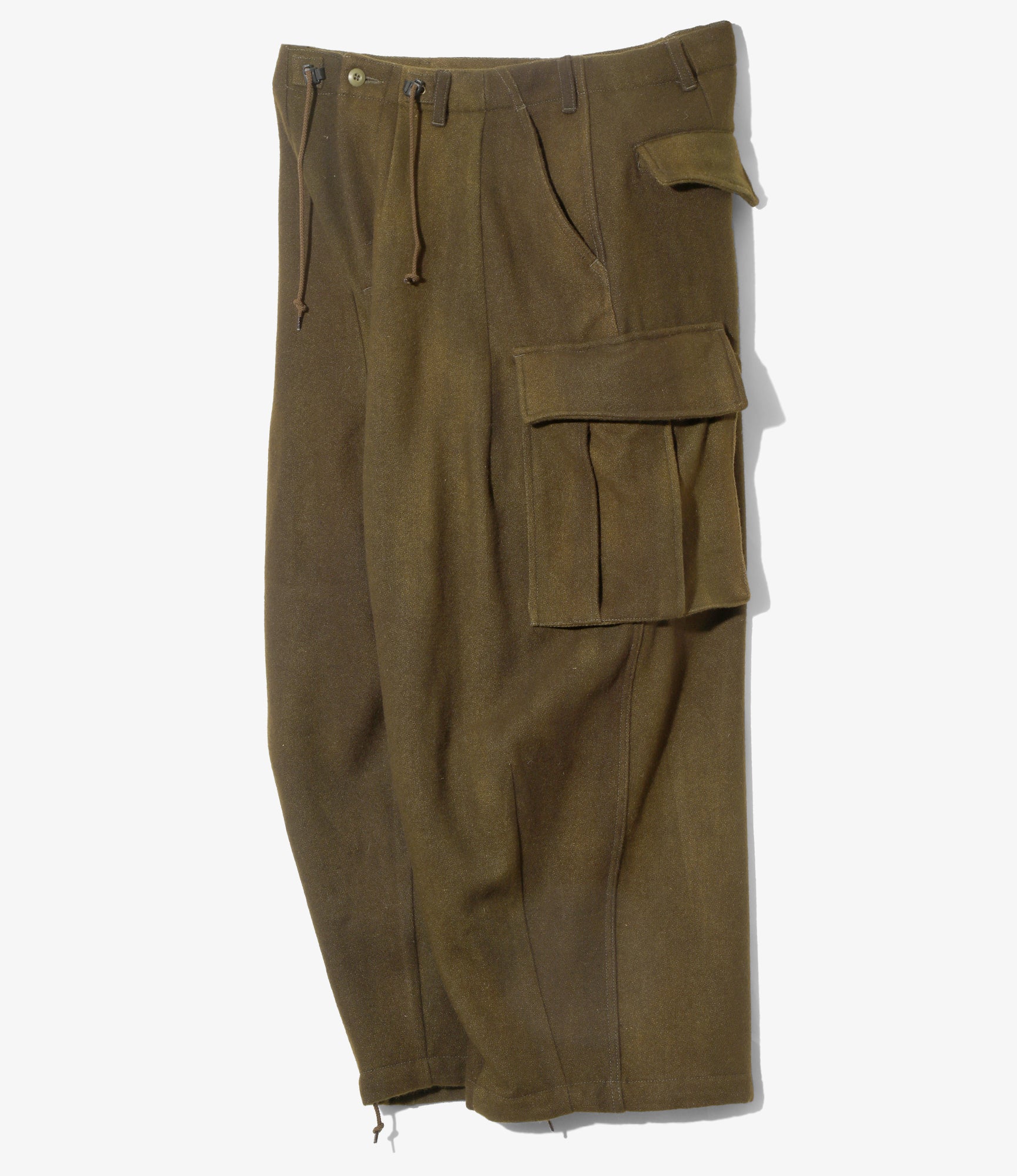 HD BDU Pant – Olive Uneven Dyed Wool