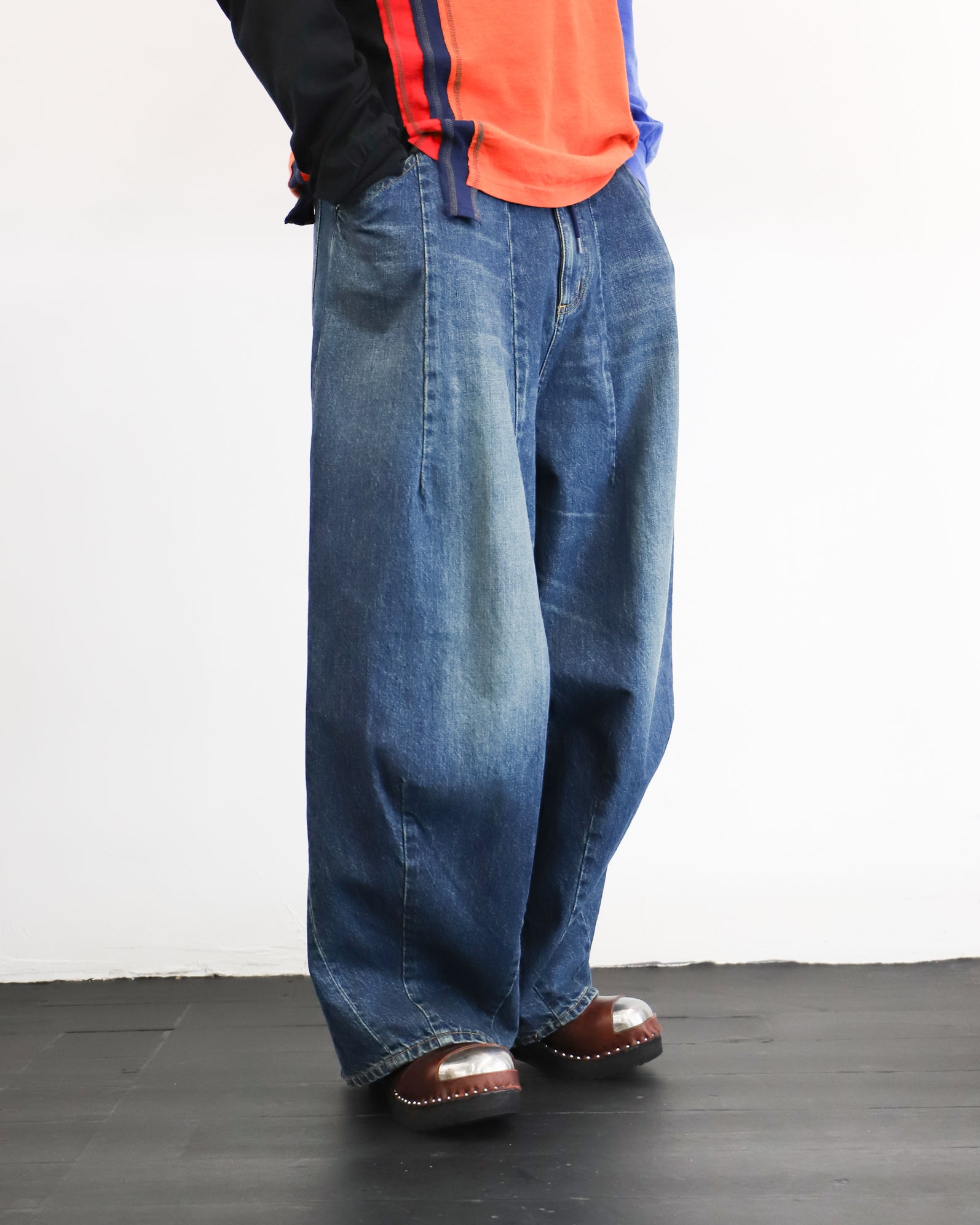 HD Pant – Black 6oz Denim | Needles | Nepenthes London
