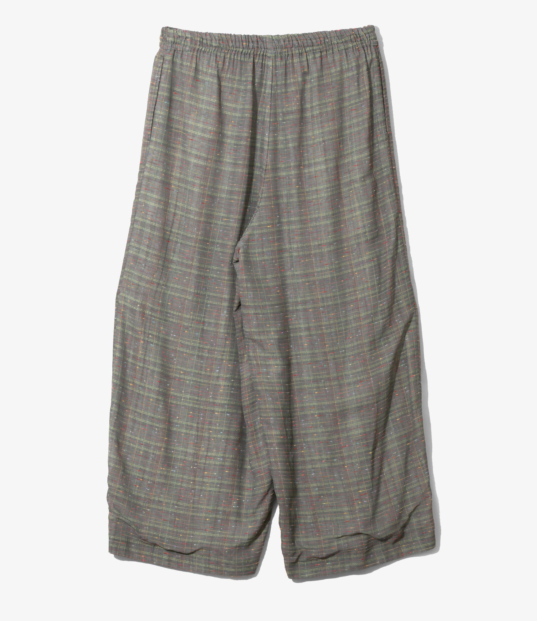 H.D. Pant – Grey Plaid Ring Knot