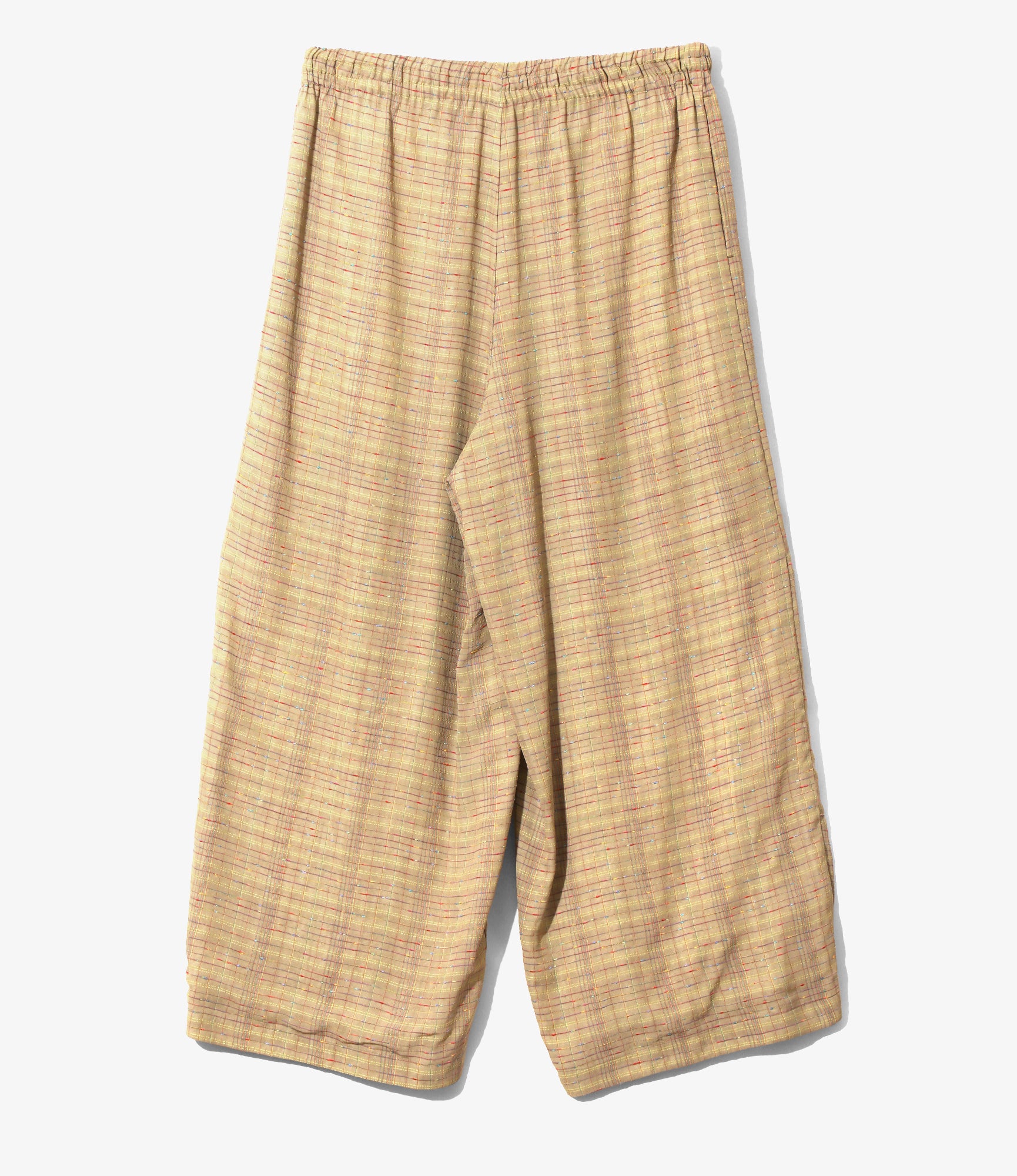 H.D. Pant – Taupe Plaid Ring Knot