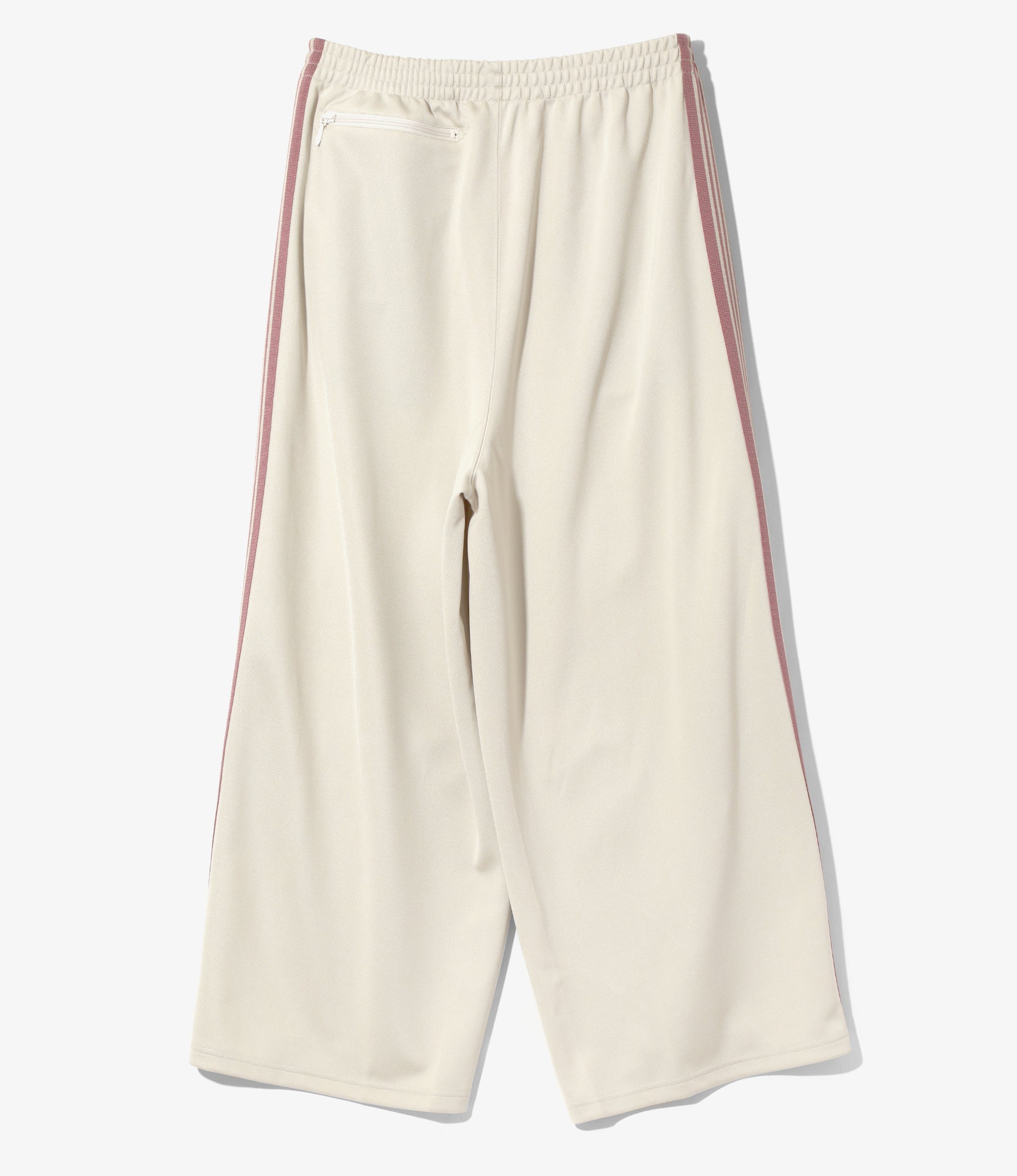 HD Track Pant – Ivory Smooth Polyester