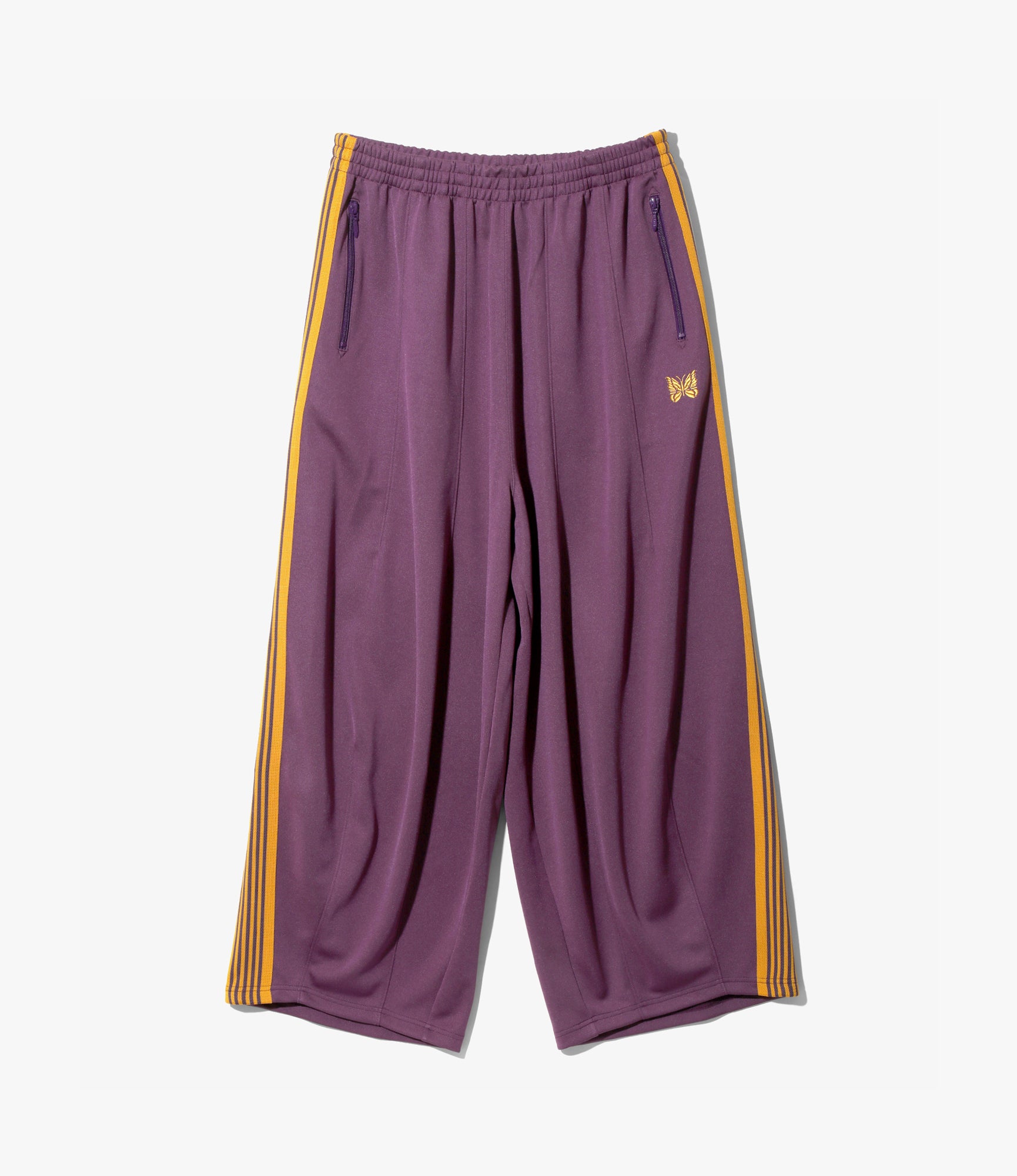 HD Track Pant – Purple Smooth Polyester